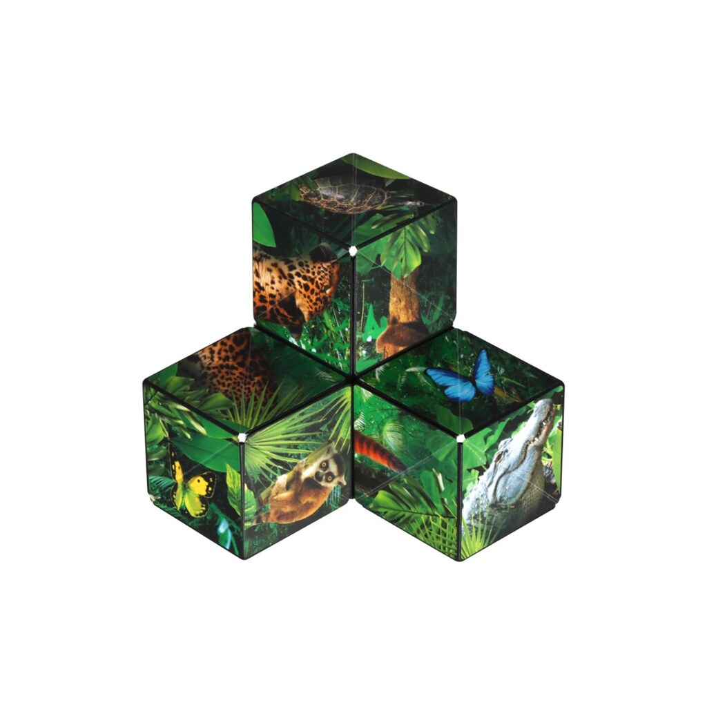 3D-Puzzle »Shashibo Cube Jungle«