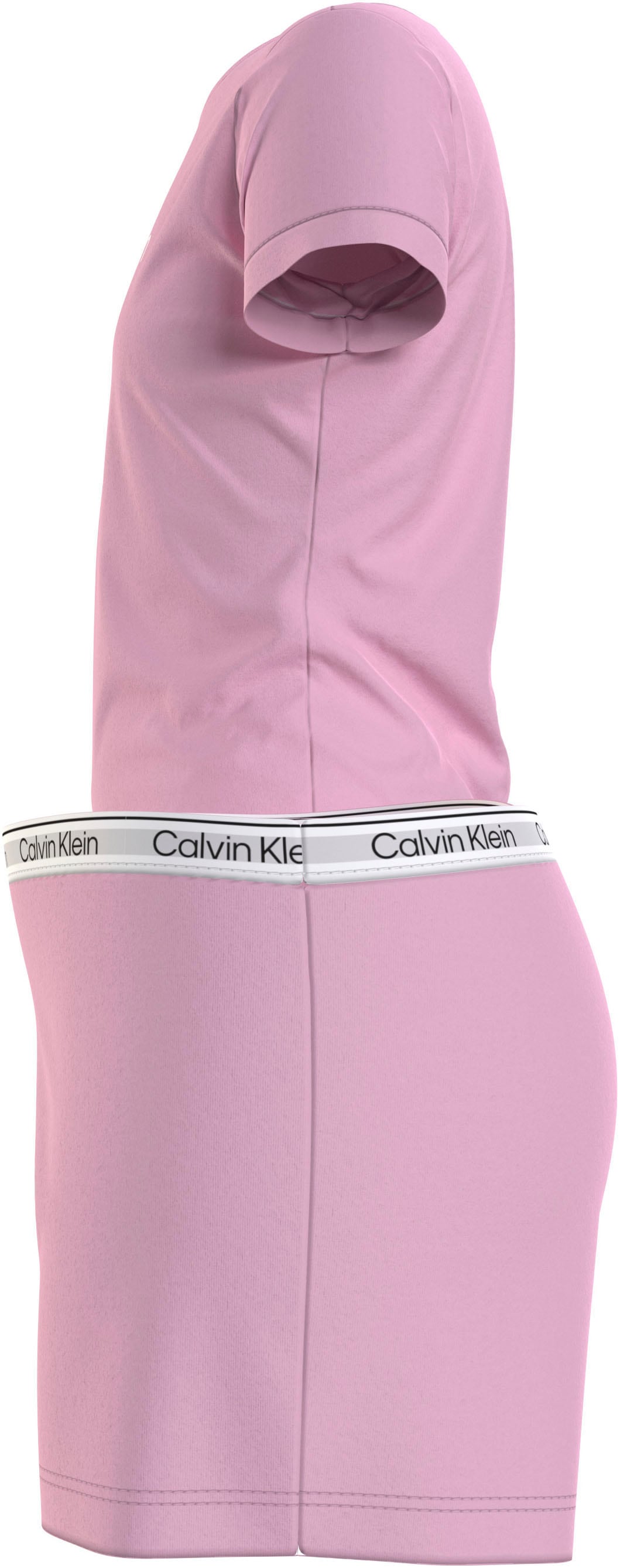 Calvin Klein Underwear Pyjama »KNIT PJ SET (SS+SHORT)«, (Set, 2 tlg.), Kinder bis 16 Jahren