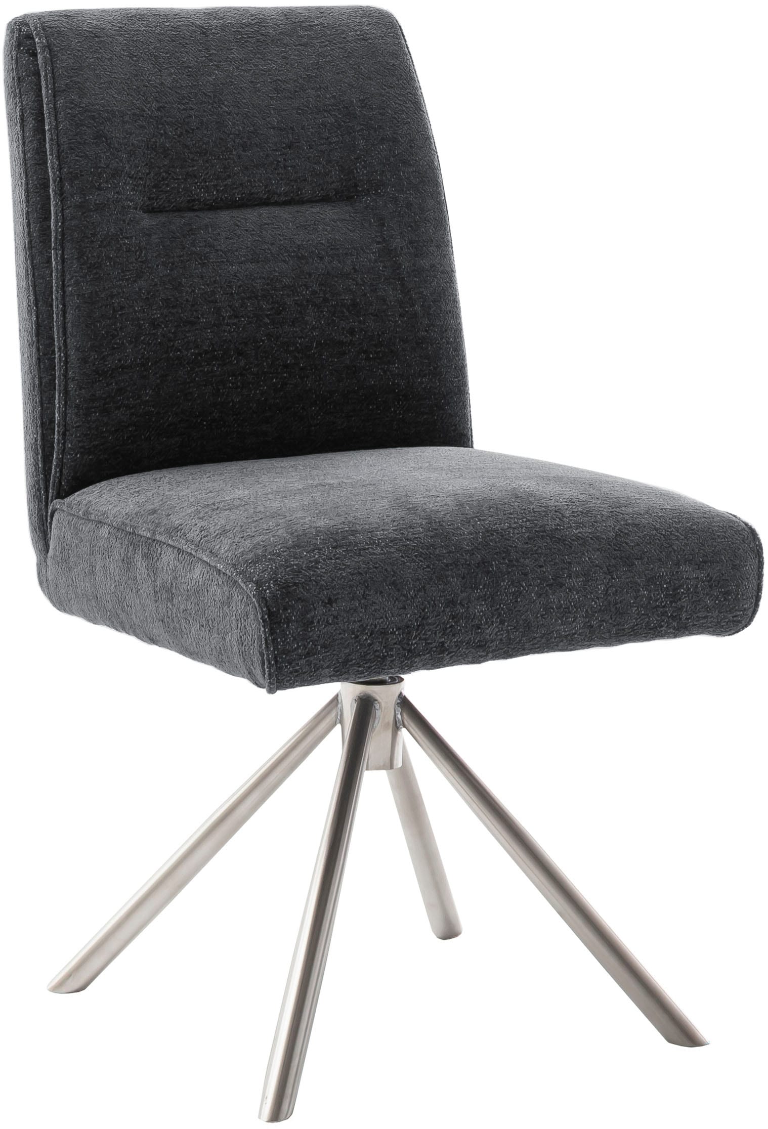 MCA furniture Chaise à 4 pieds »DELANE Esszimmerstuhl (2er Set) - Stuhl« (Set) 2 cuisTaschenfederkern, Lehnenkippfunktion, beweglicher Rücken, 360° drehbar