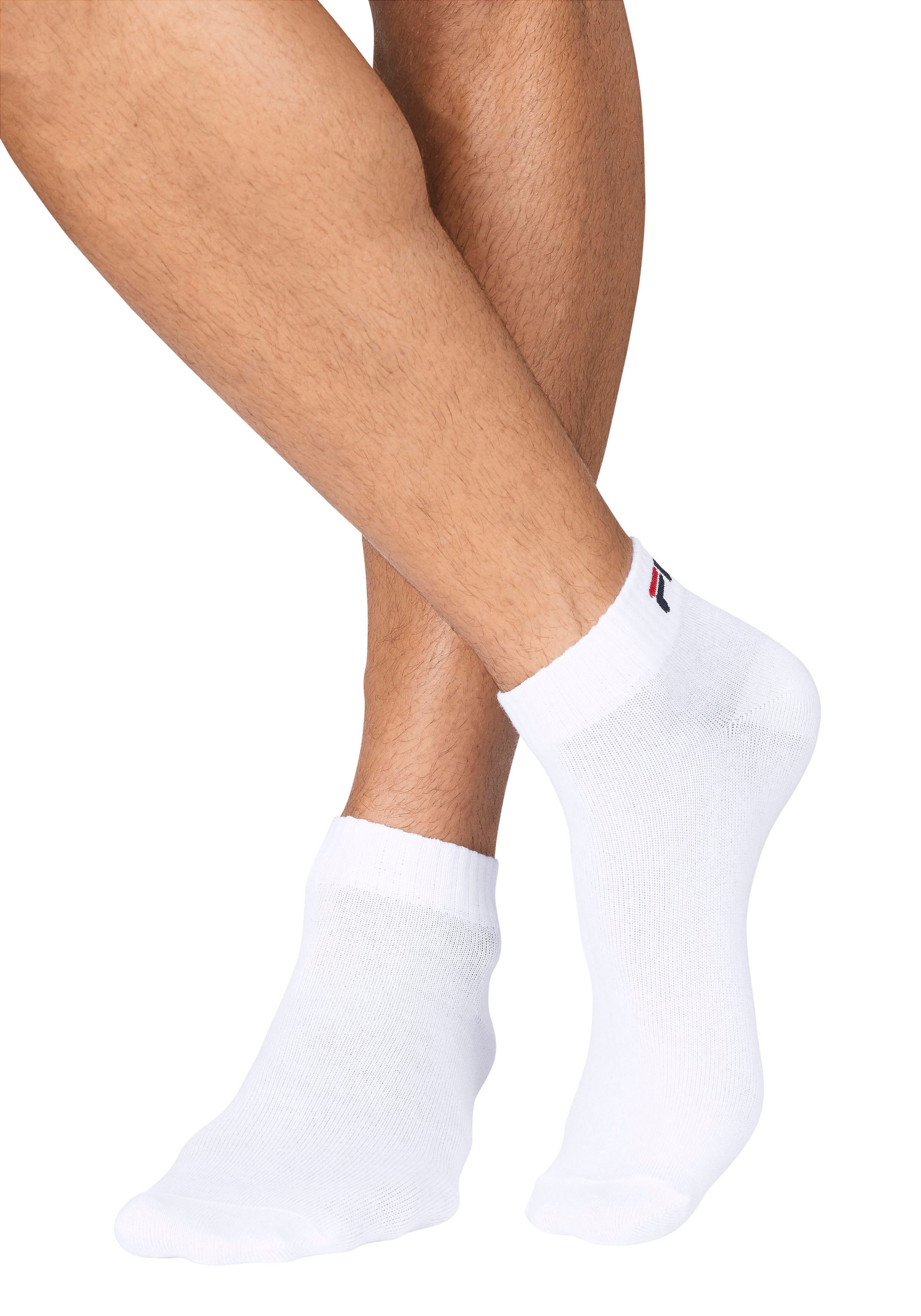Fila Kurzsocken »UNISEX QUARTER PLAIN SOCKS«, (9 Paar), mit klassischem Logo