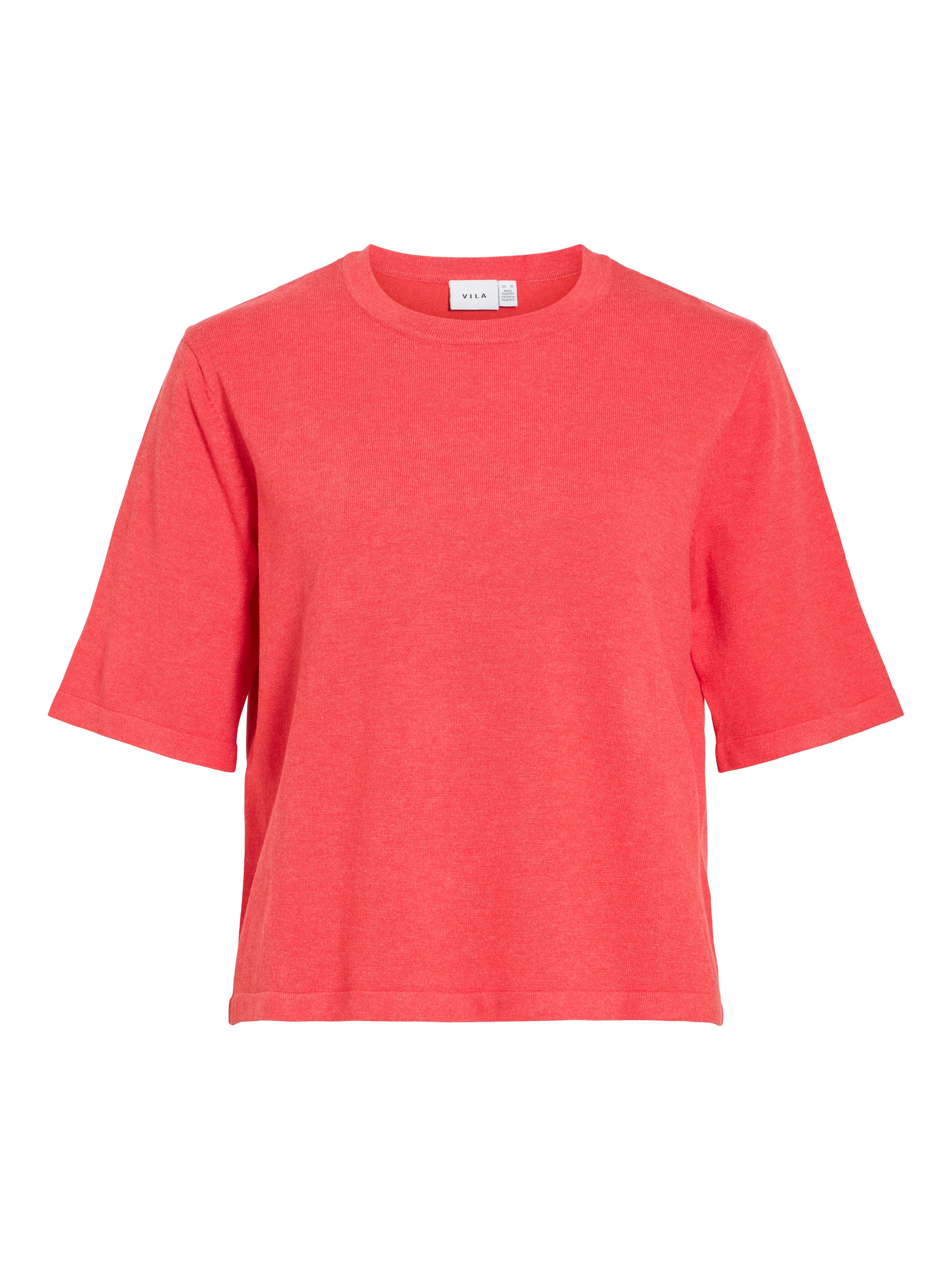 Vila Kurzarmpullover »VIMALU O-NECK 2/4 KNIT TOP-NOOS«