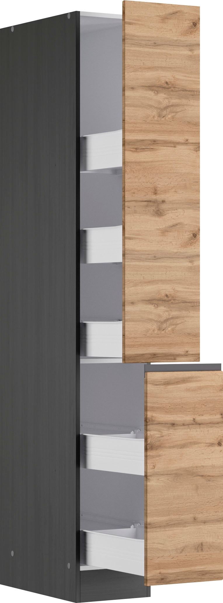 KOCHSTATION Armoire à pharmacie »KS-Riesa« largeur 30 cm, façades MDF