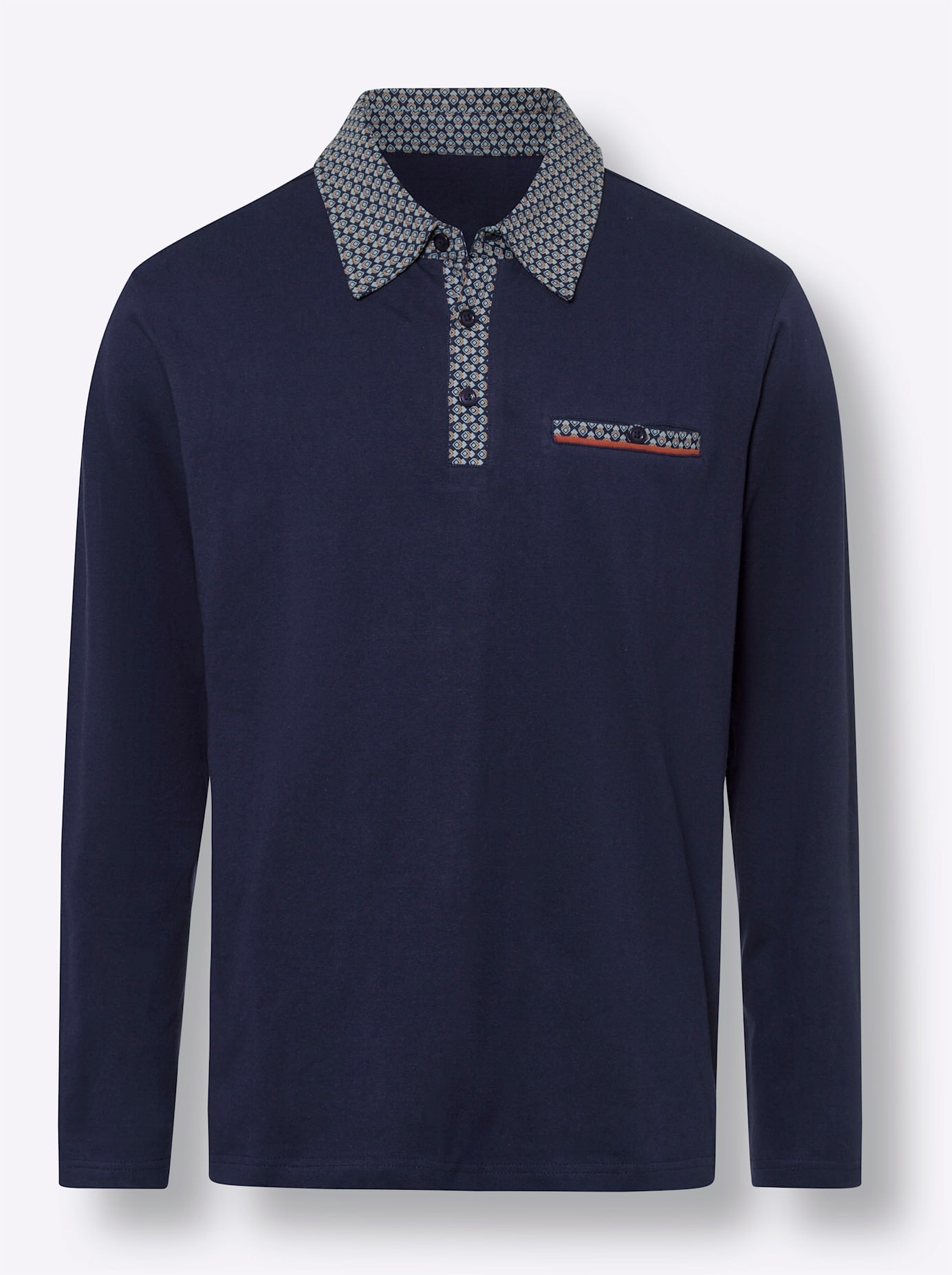 Classic Poloshirt »Langarm-Poloshirt«, (1 tlg.)