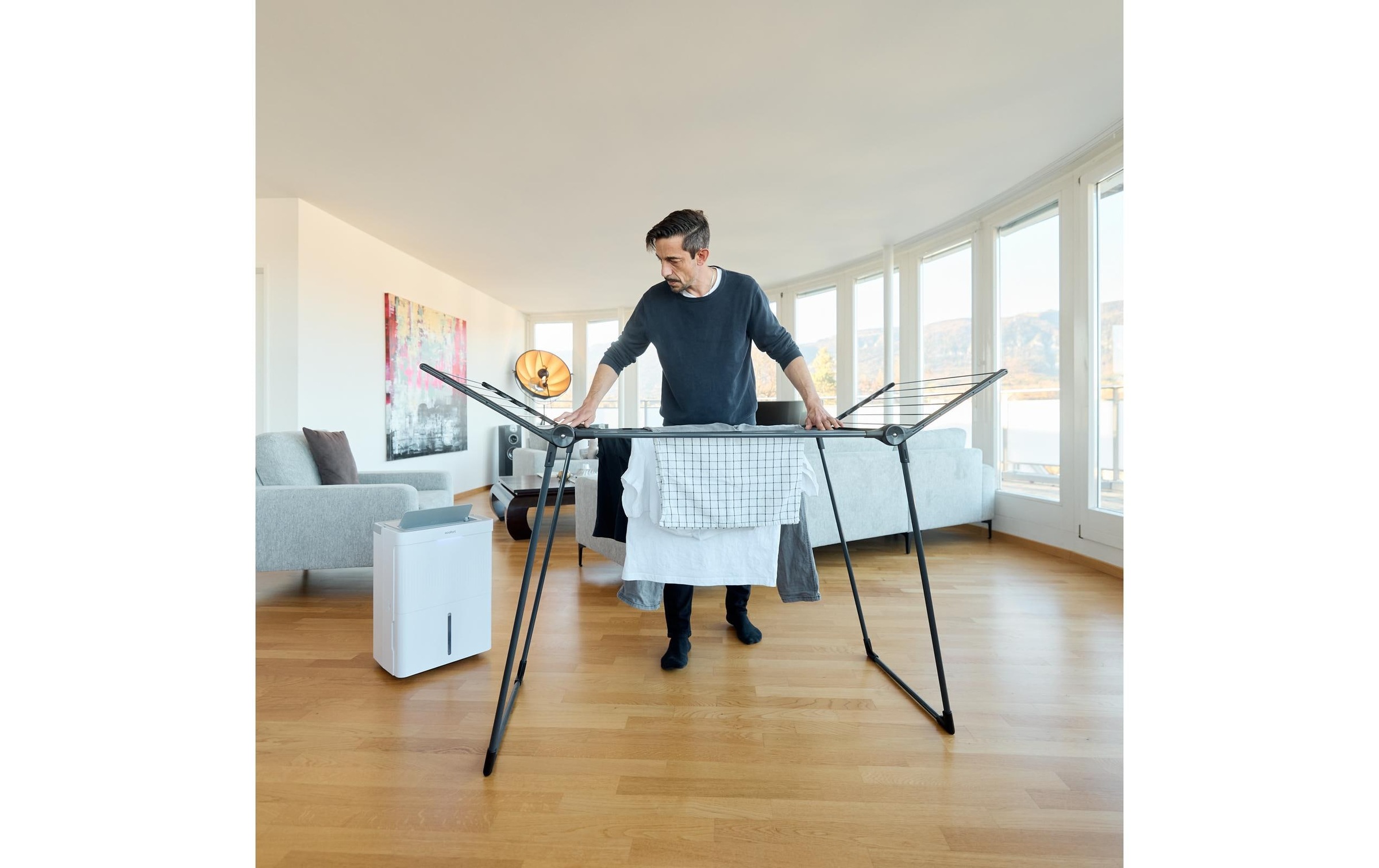   Déshumidificateur d'air »Ecofort ecoQ DryAir 30 l Essential« Entfeuchtung 30 l/Tag