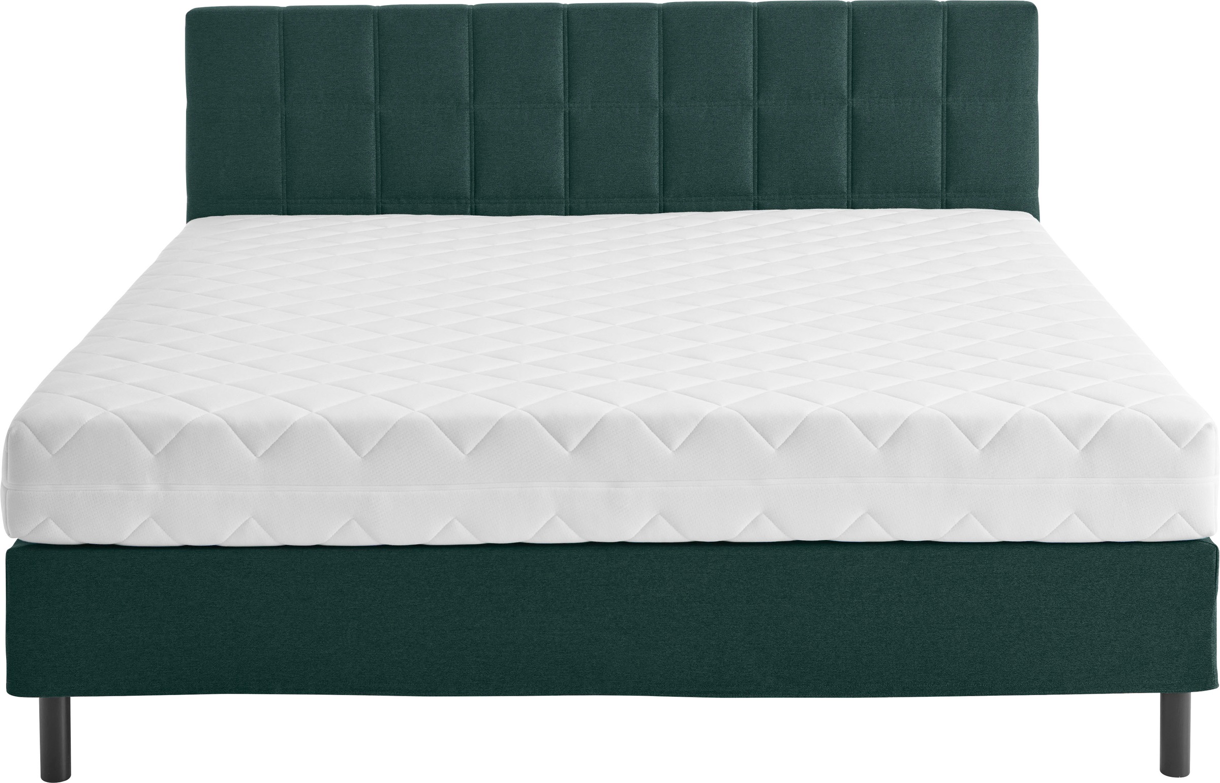 ATLANTIC home collection Boxbett Nikola, Massivholzfüsse, mit und ohne Matratze lieferbar