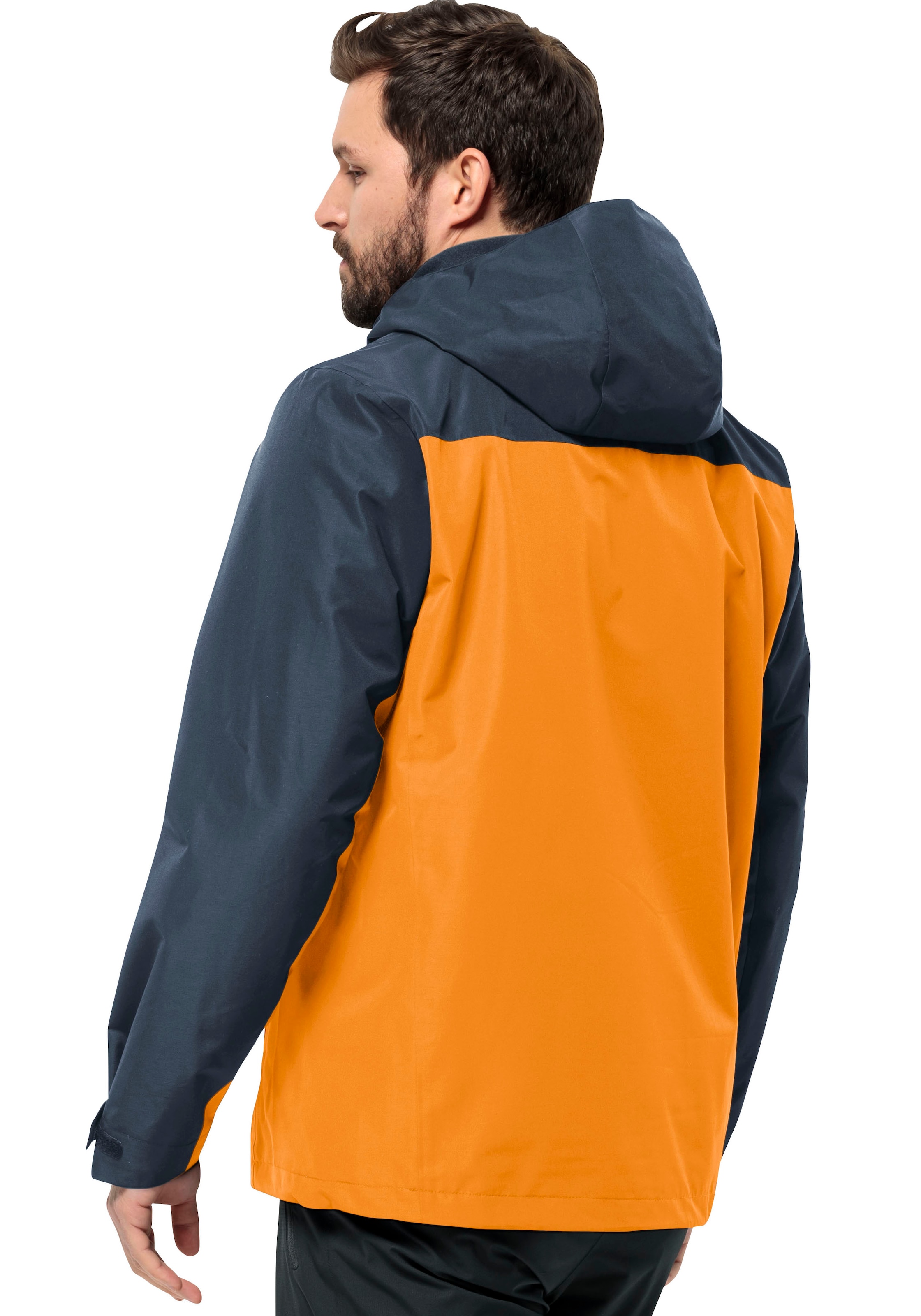 Jack Wolfskin 3-in-1-Funktionsjacke »TAUBENBERG 3IN1 JKT M«, mit Kapuze, Wasserabweisenden Reissverschlüssen, Wasserdicht, Atmungsaktiv