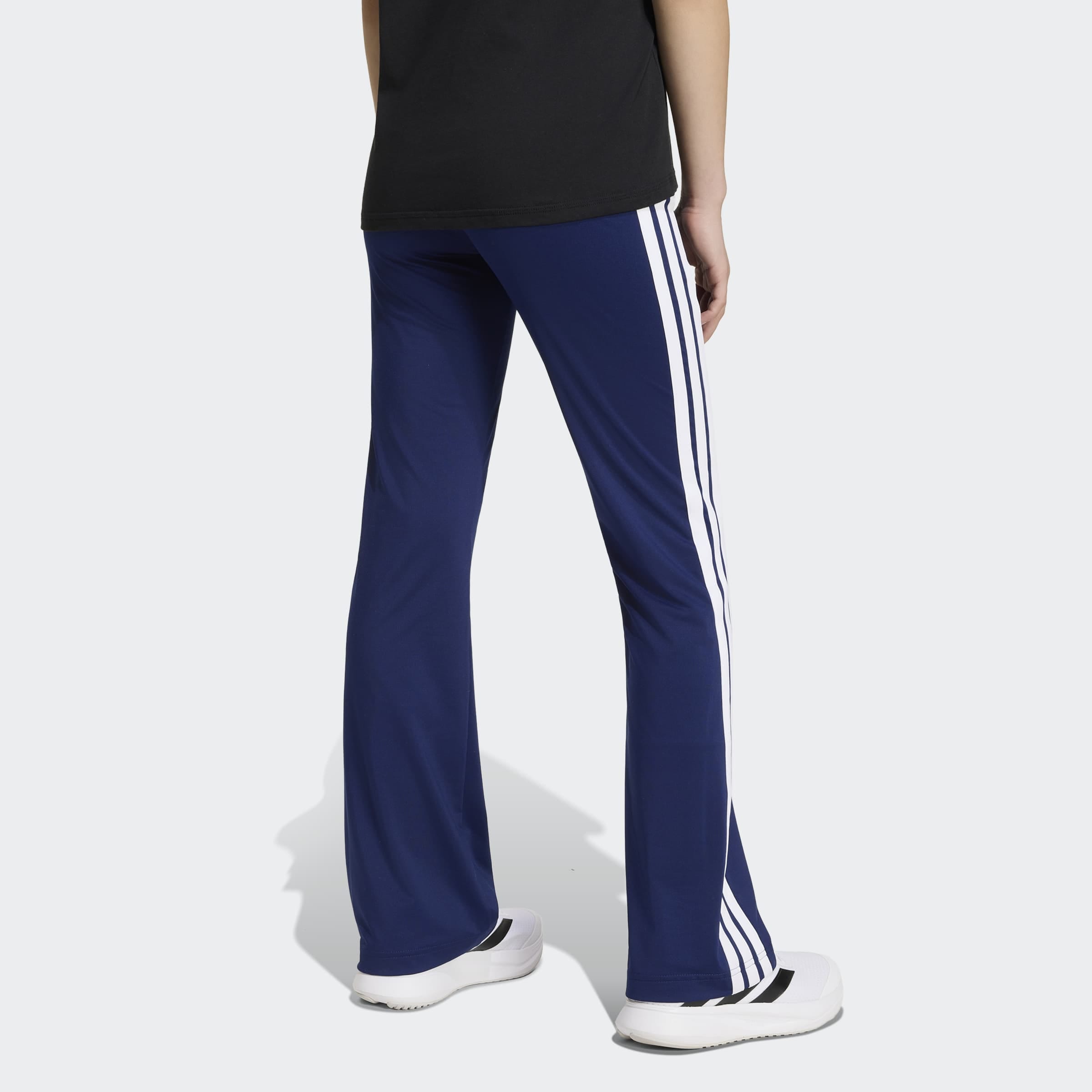 adidas Sportswear Caleçon d'entraînement »TRAIN ESSENTIALS 3-STREIFEN FLARED LEGGINGS«  pour enfants, avec technologie climacool®
