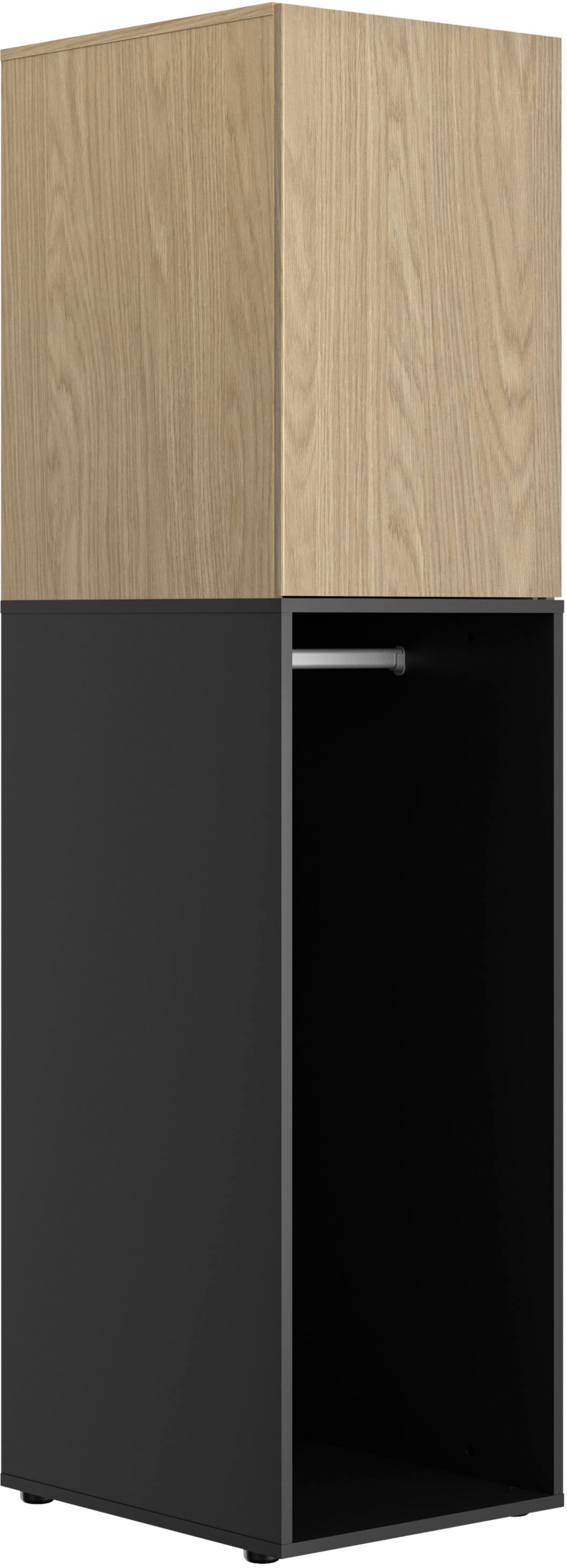 Gami Schlafzimmer-Set »NAEL SET N°2 4tlg« Set, 4 Stk. tlg. Praktisches Bett und sehr geräumigem Stauraum