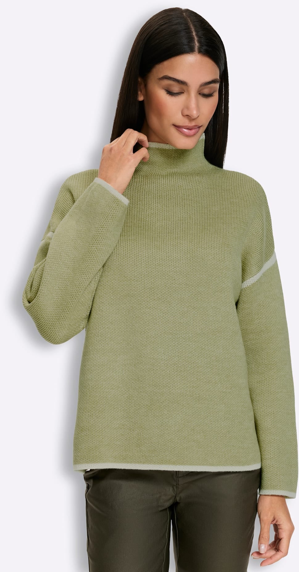 heine Pull à col montant »Pullover«