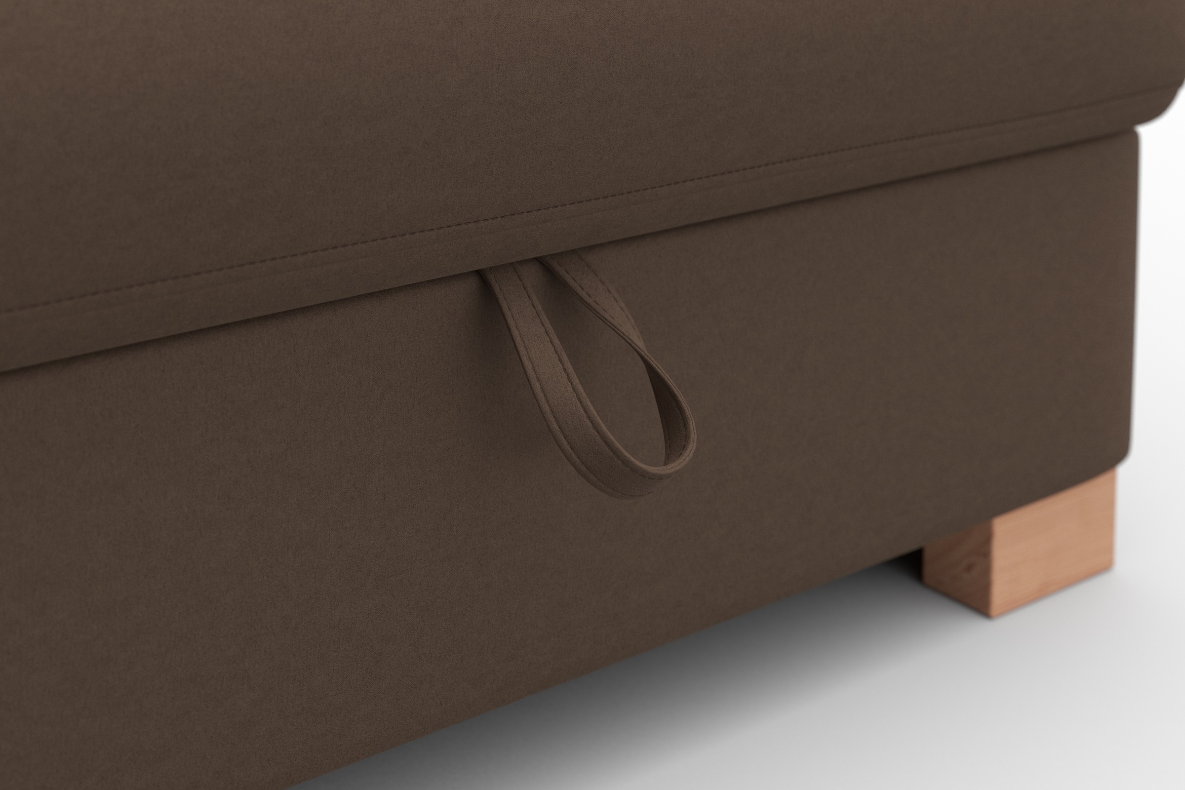 sit&more Wohnlandschaft »Quincy U-Form«, wahlweise mit Bettfunktion und Bettkasten