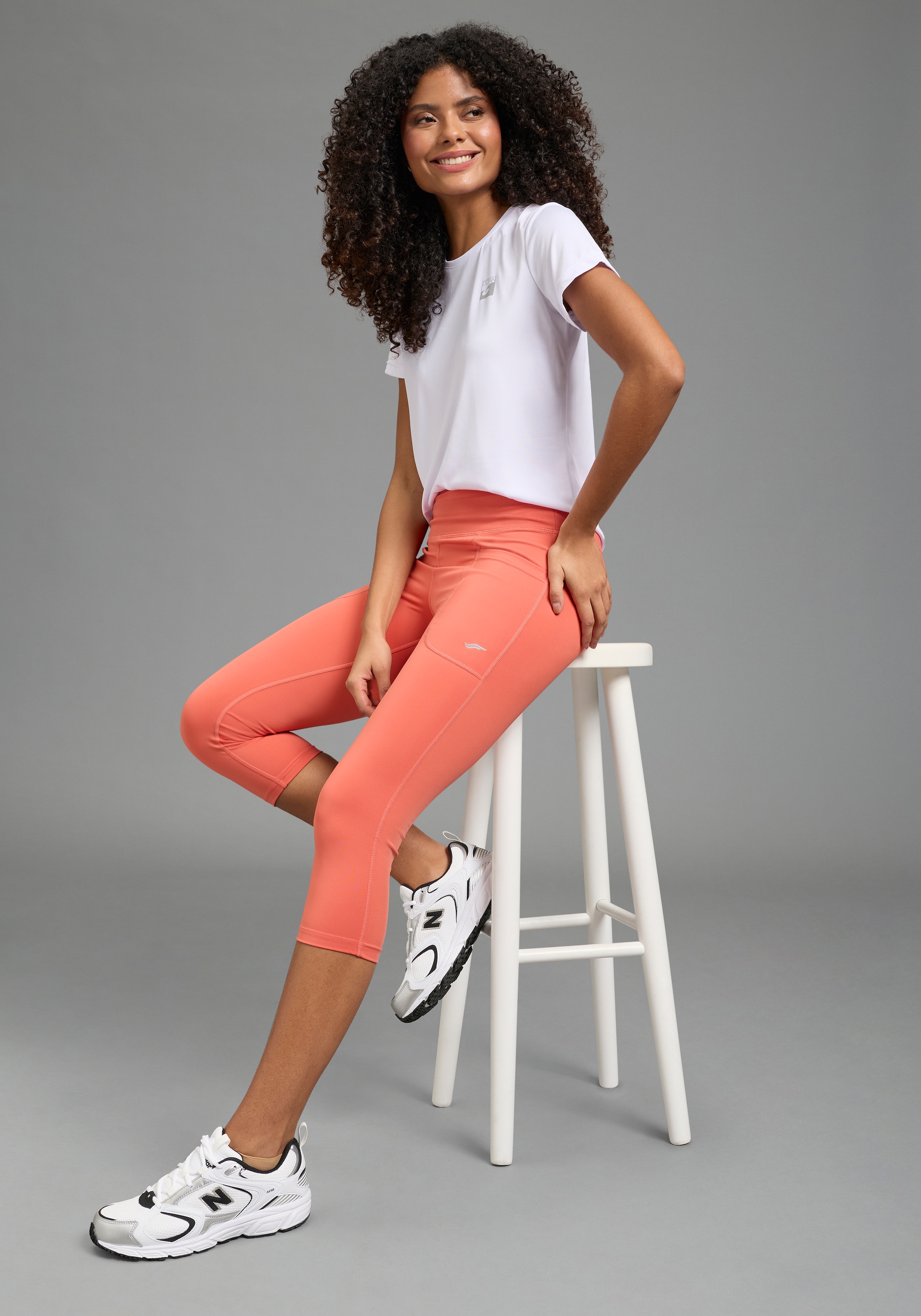 Ocean Sportswear Kurzarmshirt 3,  figurbetonte Passform, hüftlange Schnittform, Kurzarm, UV-schützend