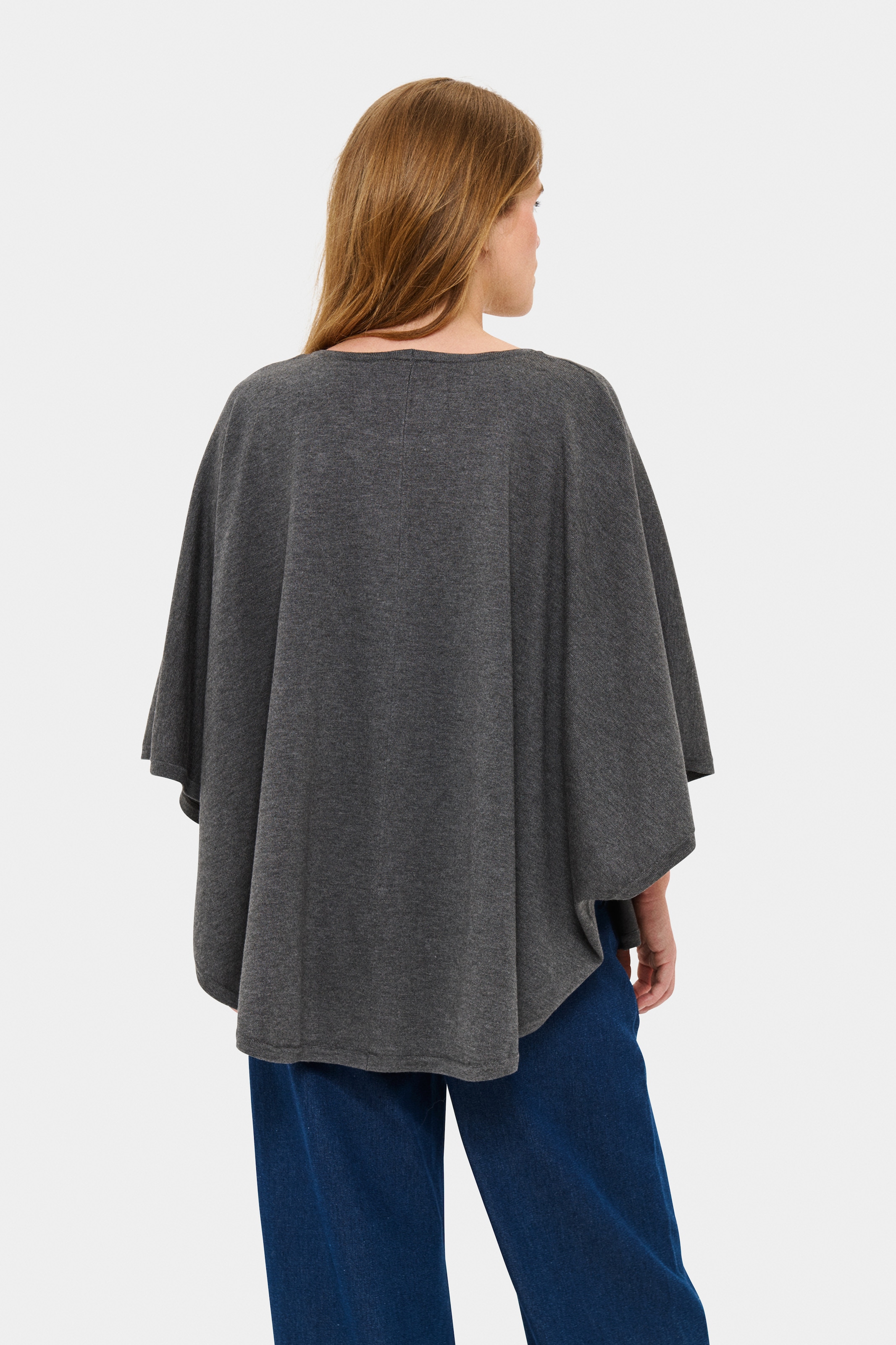 Saint Tropez Poncho en tricot »BilliSZ Poncho« Loose fit, Viskosemischung