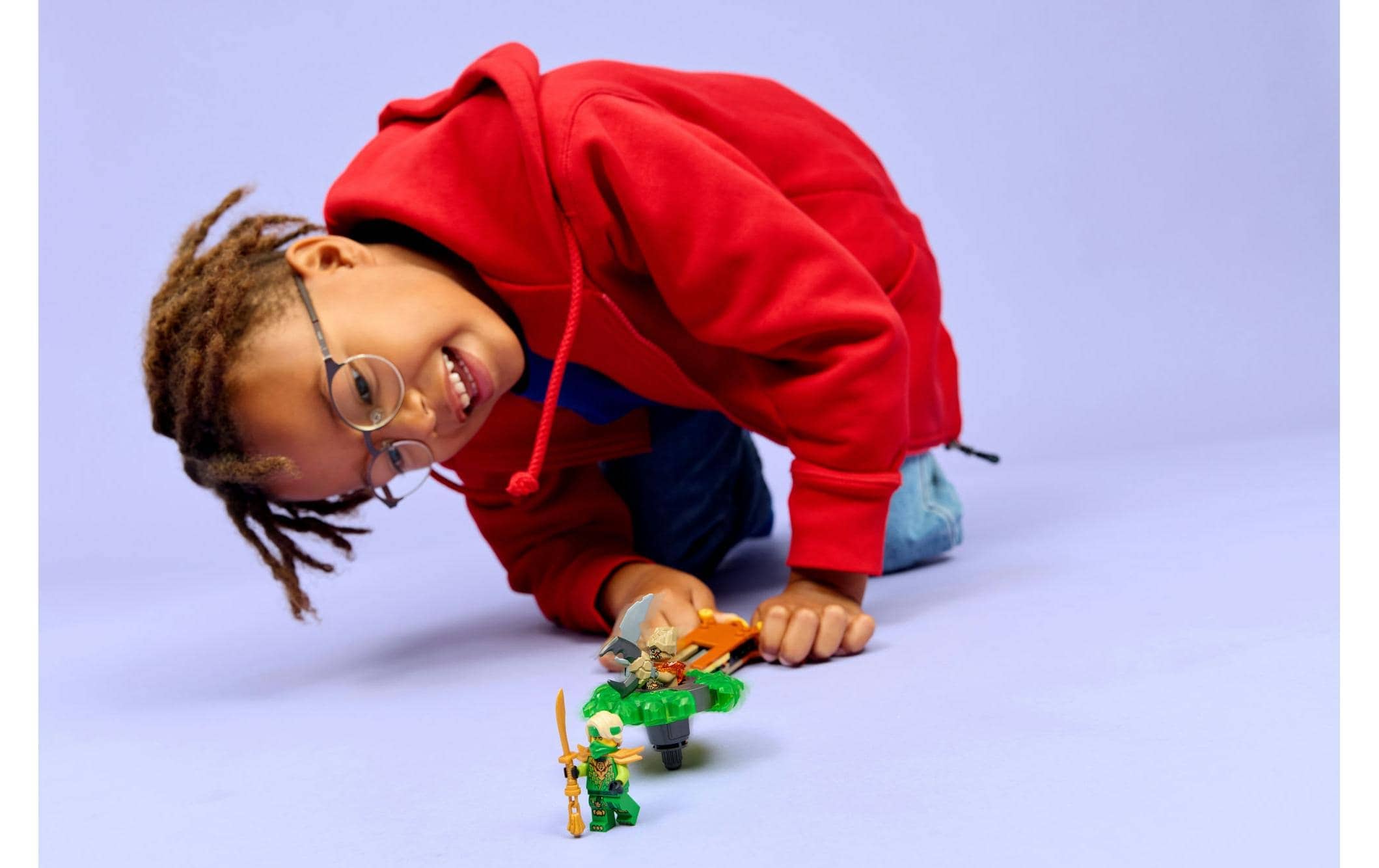   Konstruktionsspielsteine »Ninjago Lloyd vs. Erdmonster-Spinner 71850« Kategorie: Fantasy-Welt