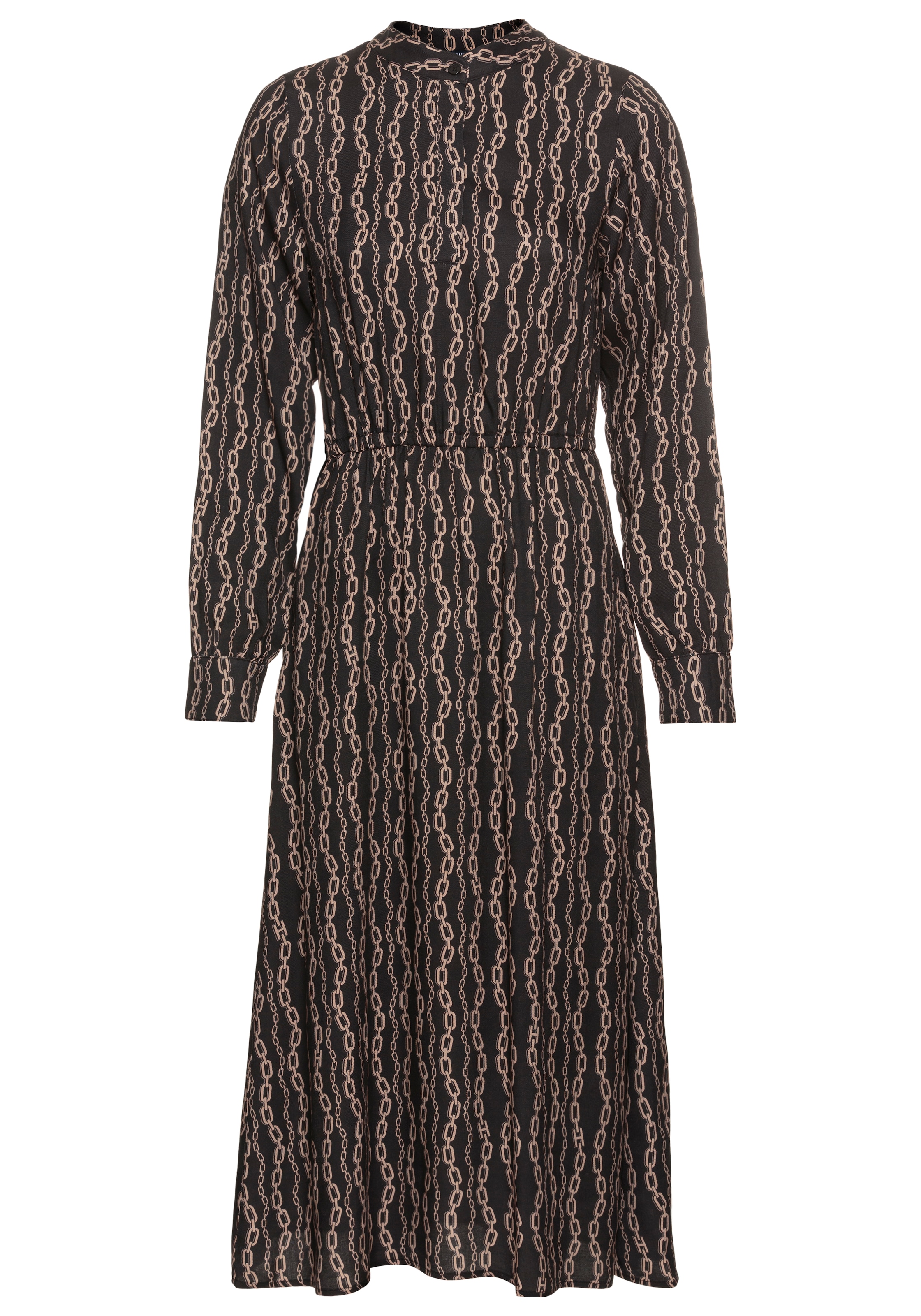 HECHTER PARIS Midikleid, mit modischem Allover-Print