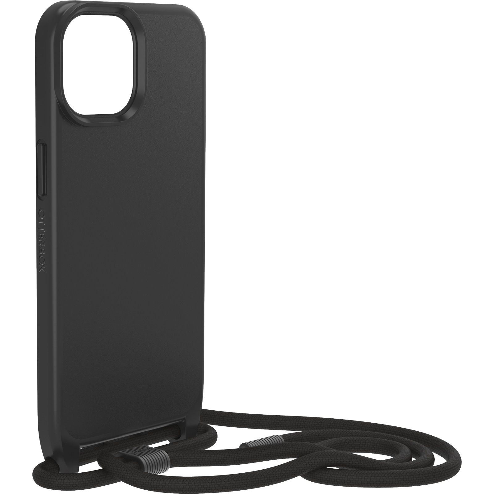 Otterbox Case zum Umhängen »React Necklace Hülle für MagSafe für Apple iPhone 15« Apple iPhone 15 ultraschlanke, schützende Hülle mit verstellbarer Handykette