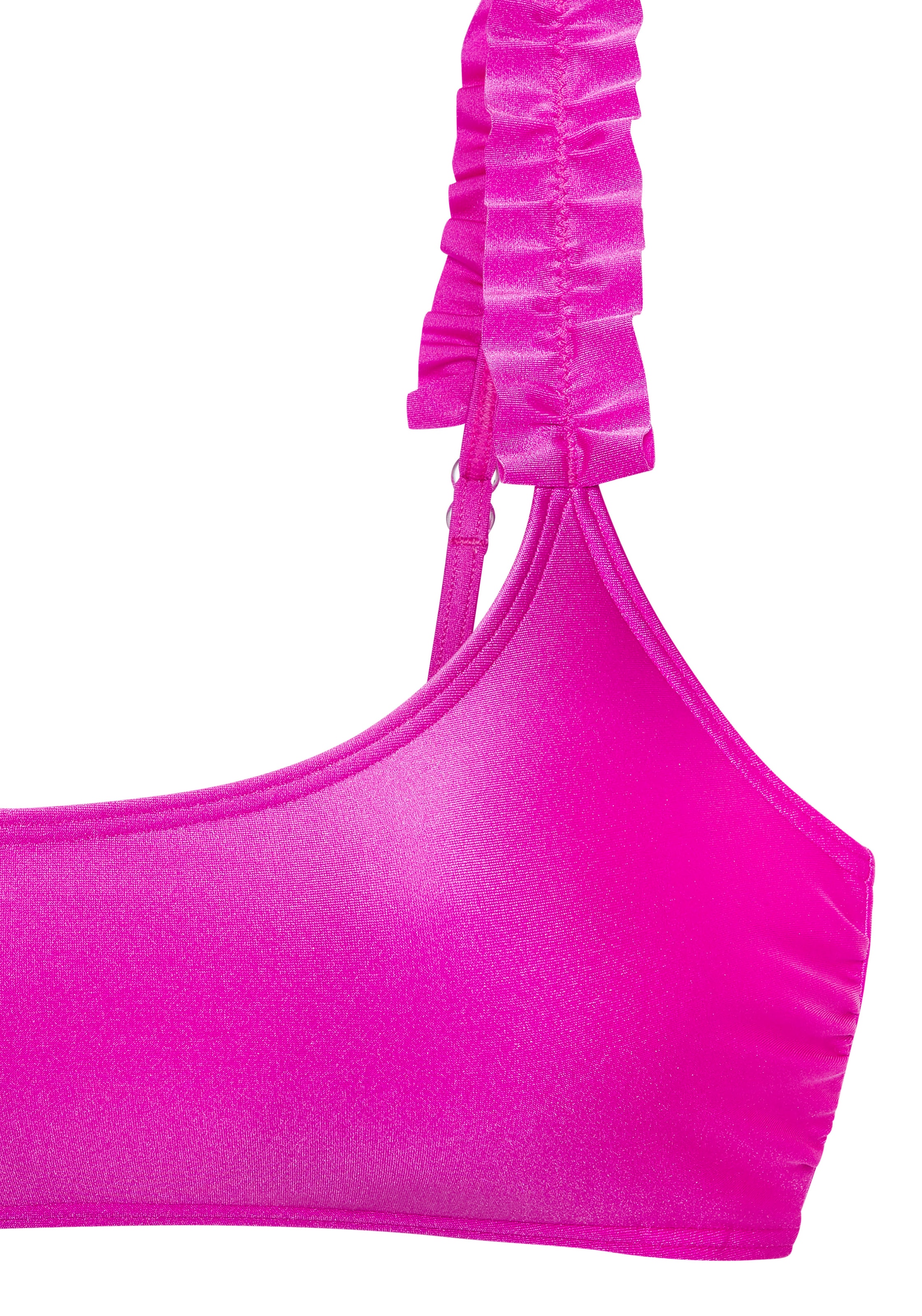 LASCANA Bustier-Bikini-Top »Liora«, mit Rüschen