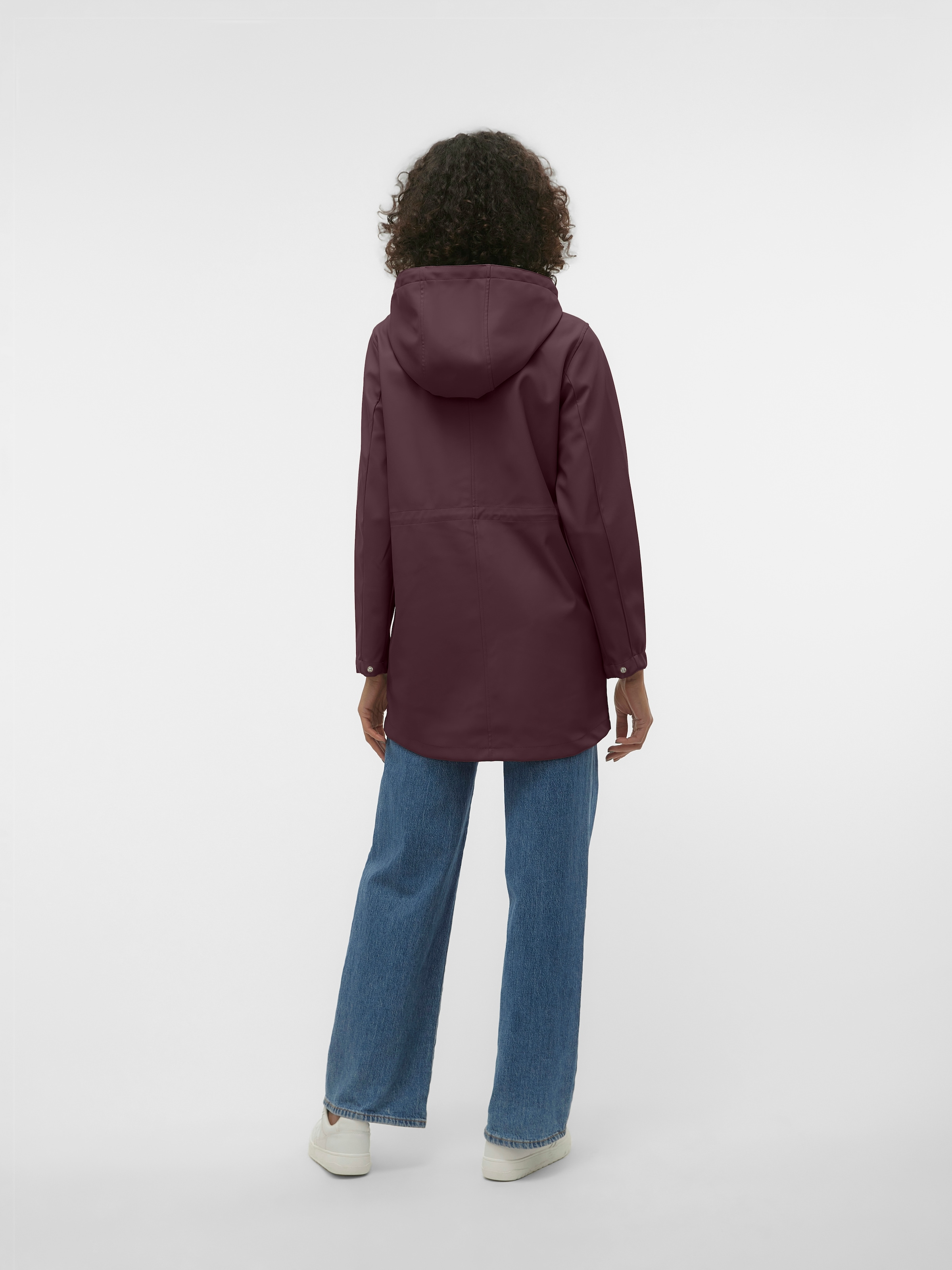 Vero Moda Regenjacke »VMMALOU COATED JACKET«, mit Kapuze