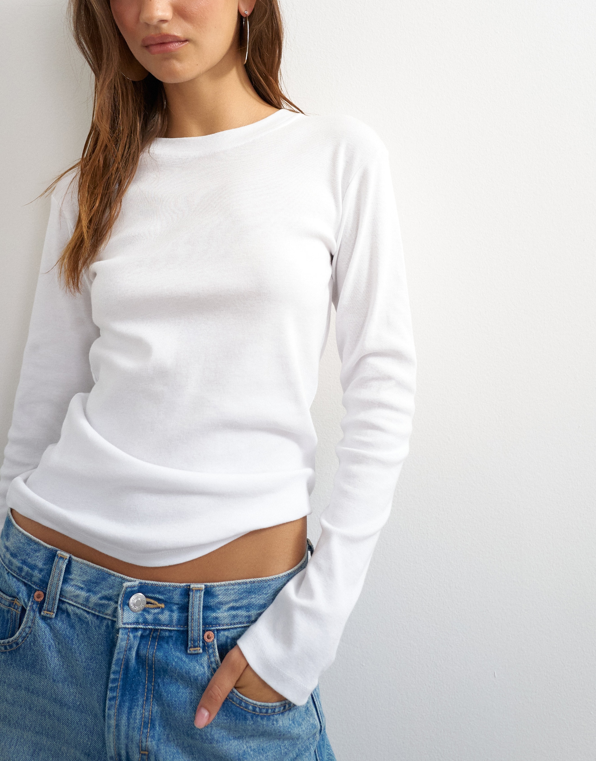 TOPSHOP T-shirt à manches longues »TSEVERYDAY LS TOP JRS NOOS« coton, coupe régulière