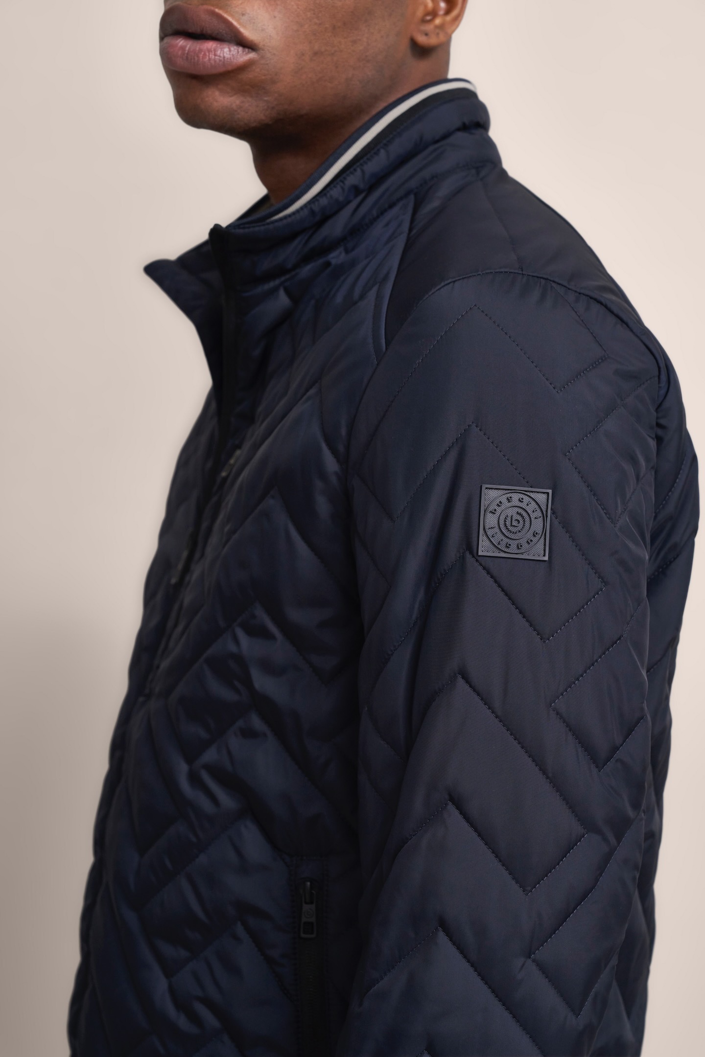 bugatti Blouson, ohne Kapuze, in Steppoptik