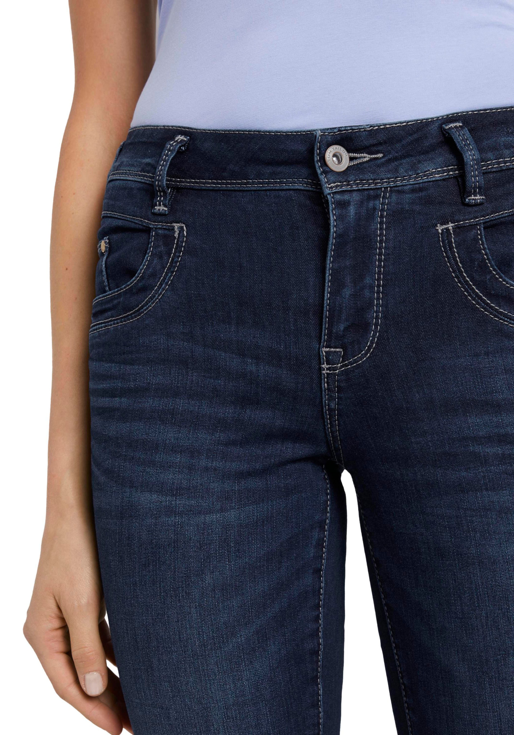 kaufen Gerade Jeans, Kontrastnähten ♕ TAILOR TOM mit versandkostenfrei