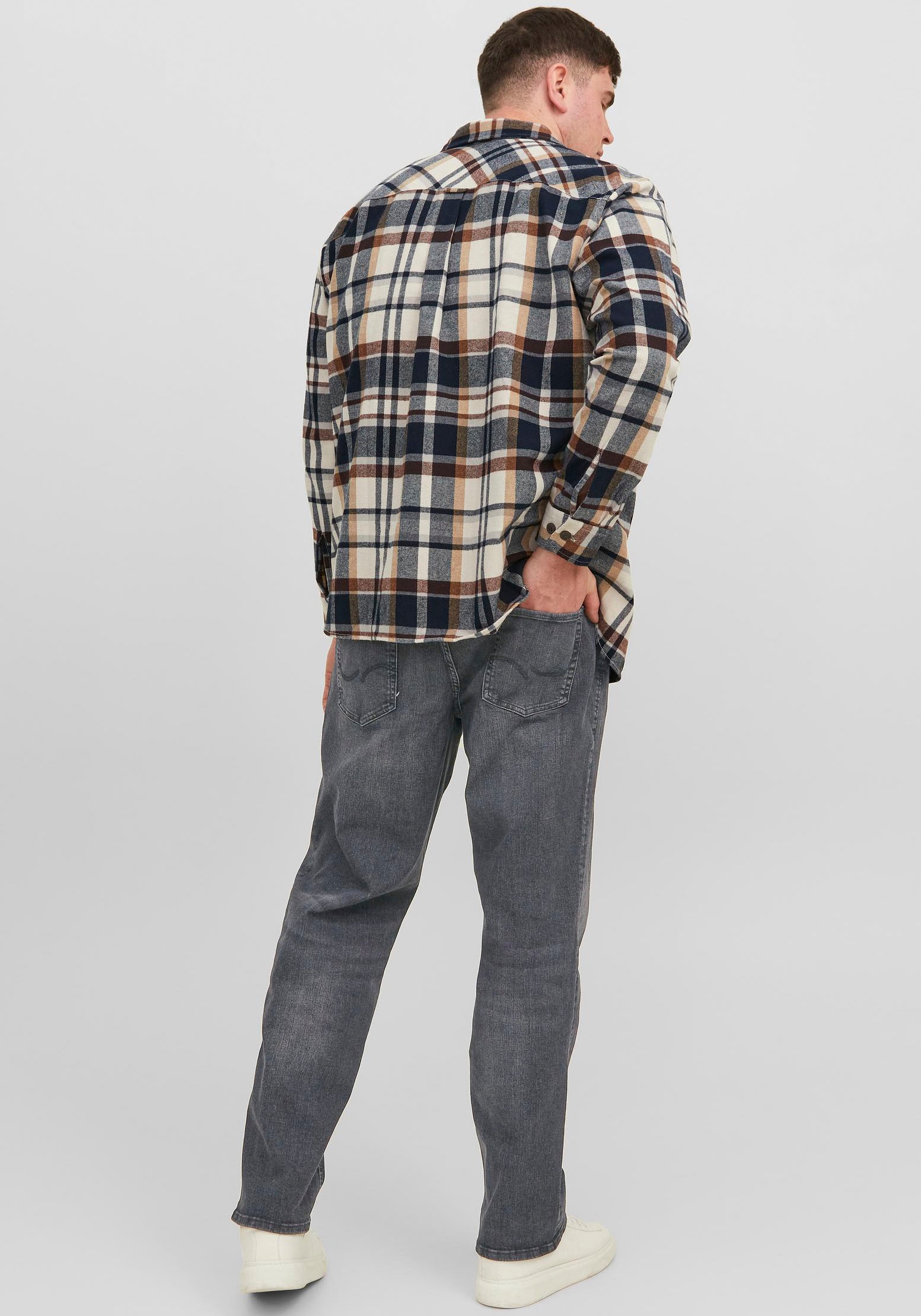 Jack & Jones PlusSize Comfort-fit-Jeans »JJIMIKE JJORIGINAL SQ 223 NOOS PLS«