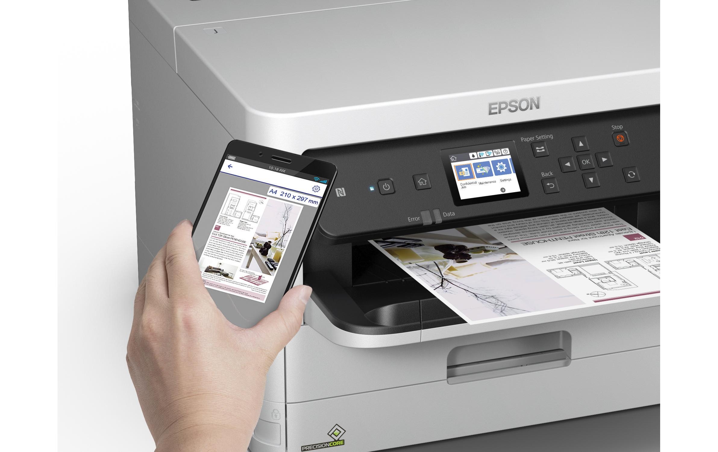 Epson Tintenstrahldrucker »WorkForce Pro WF-C5290DW«