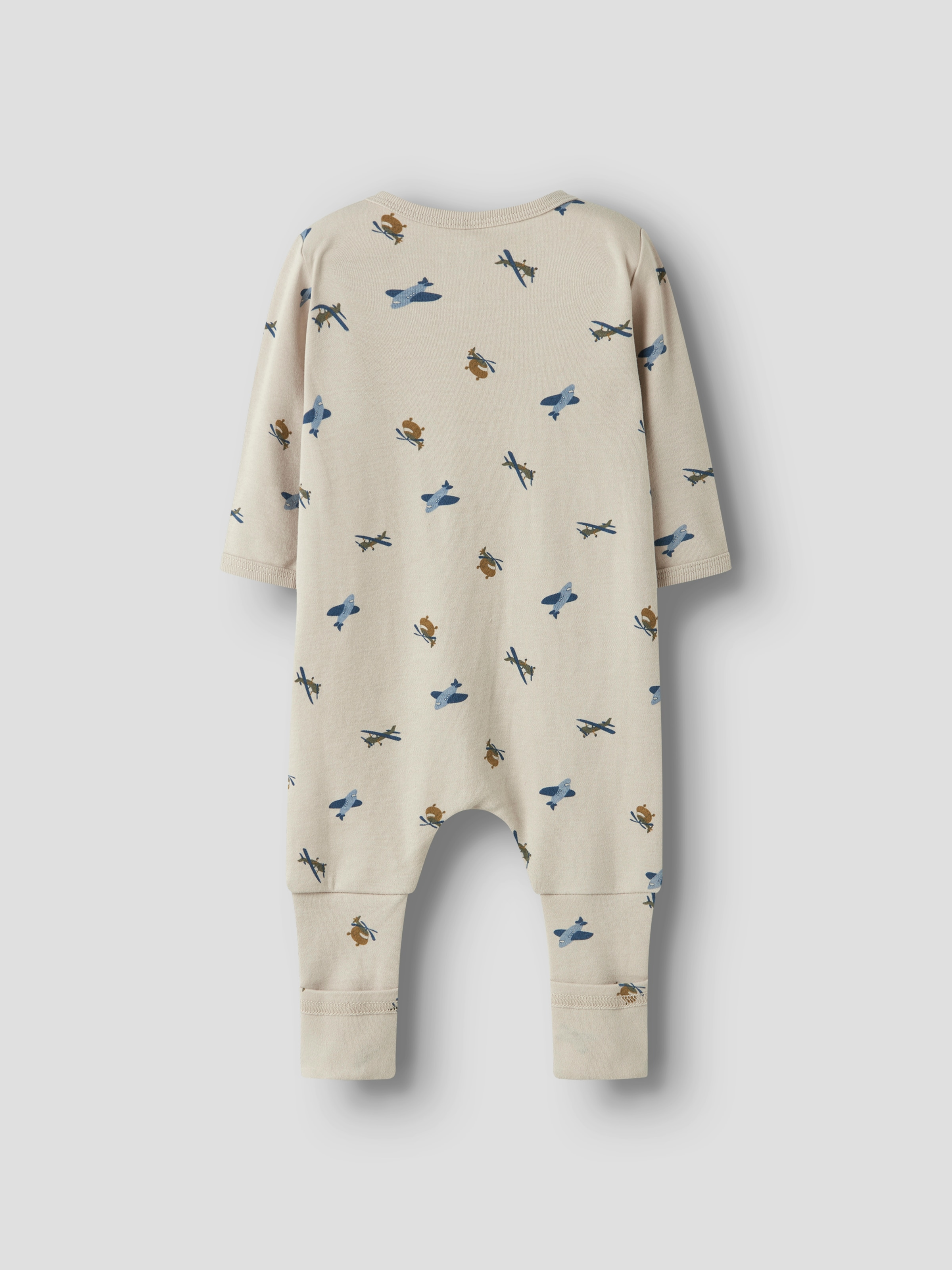 Name It Pyjama »NBMNIGHTSUIT 2P ZIP FF AIRPLANE NOOS« Packung, 2 tlg.