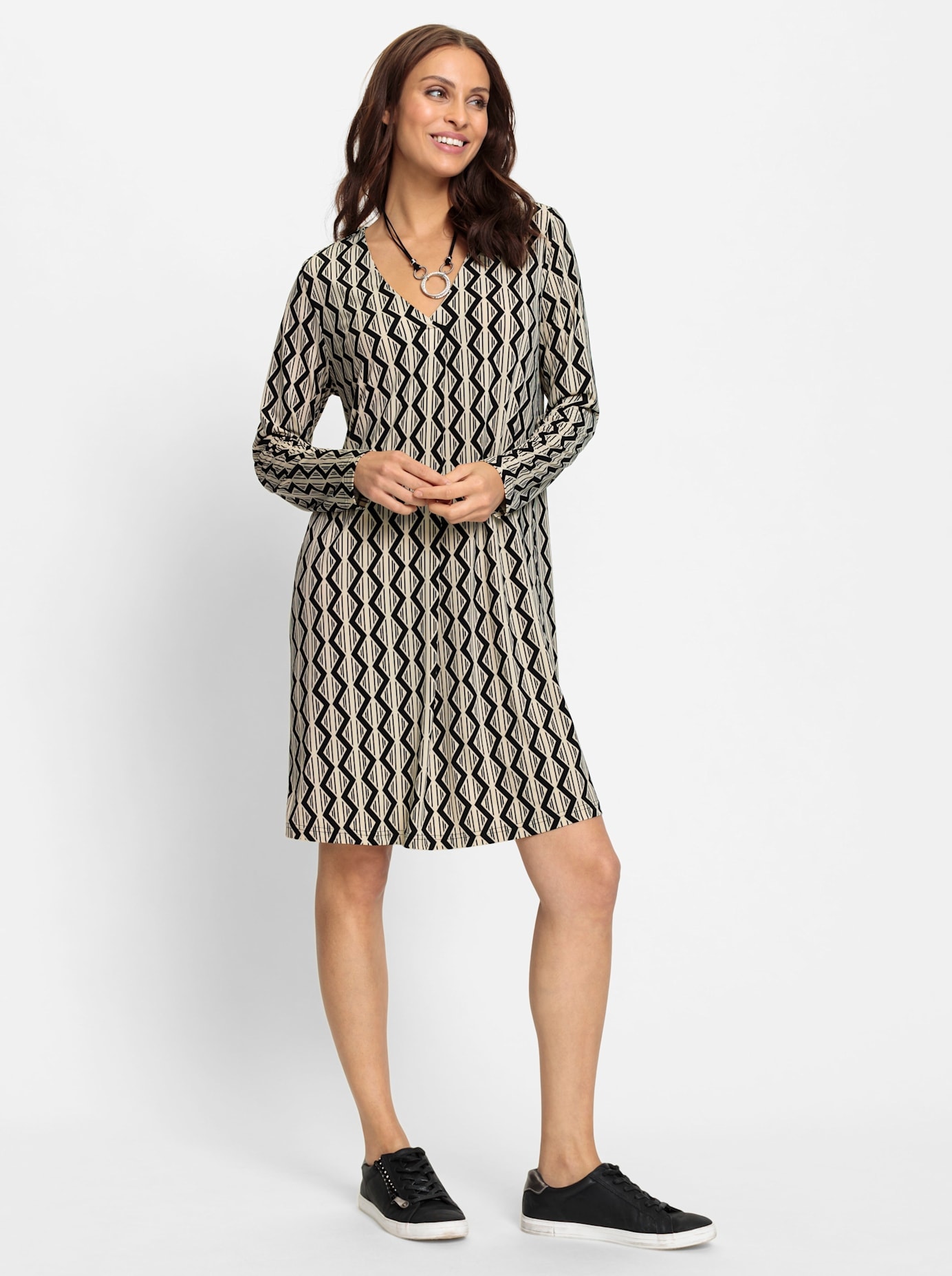 Inspirationen Jerseykleid »Kleid«