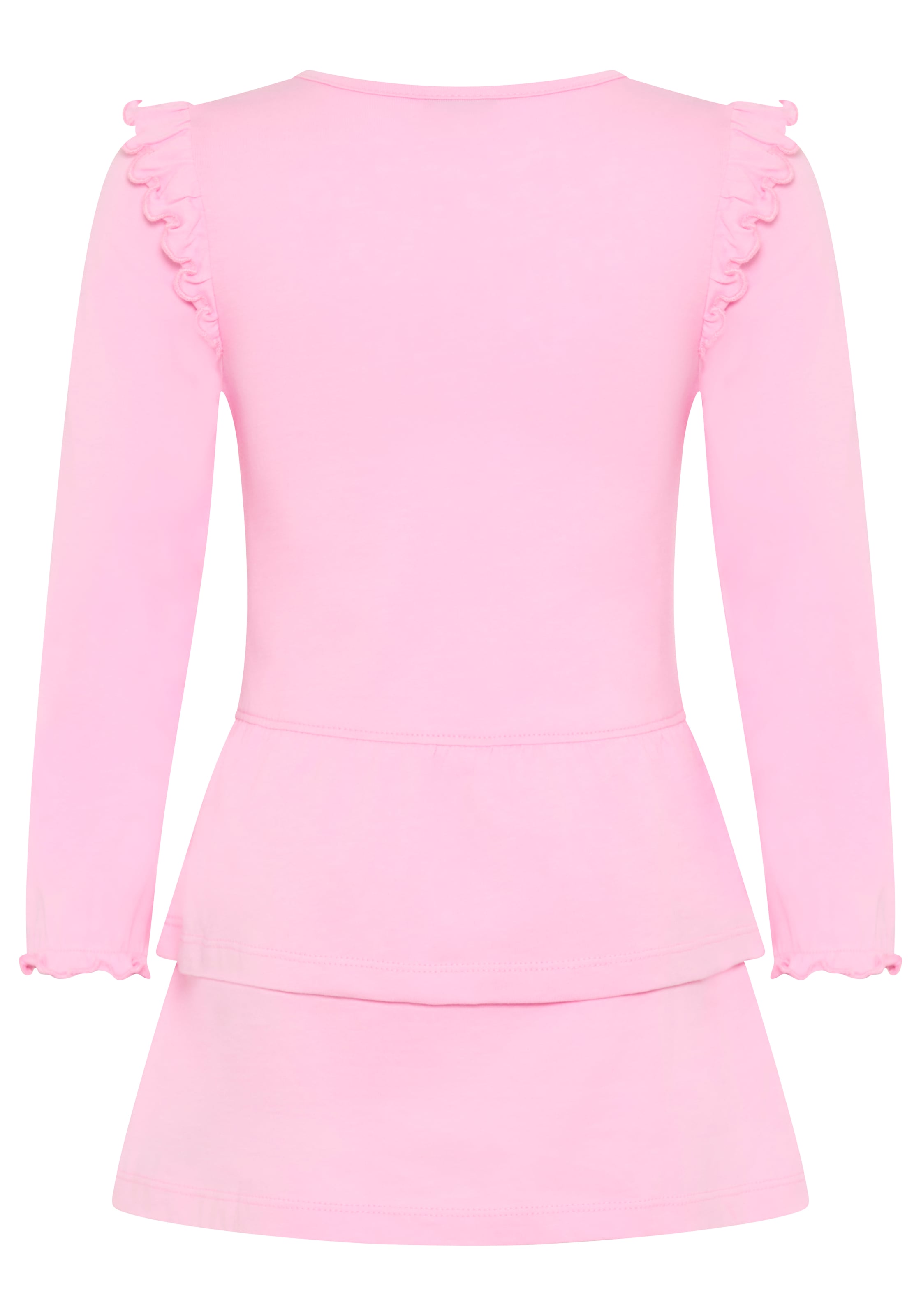 KIDSWORLD Jerseykleid »Süsses Shirtkleide mit Einhorn-Druck« für Mädchen, aus Single Jersey aus Baumwolle