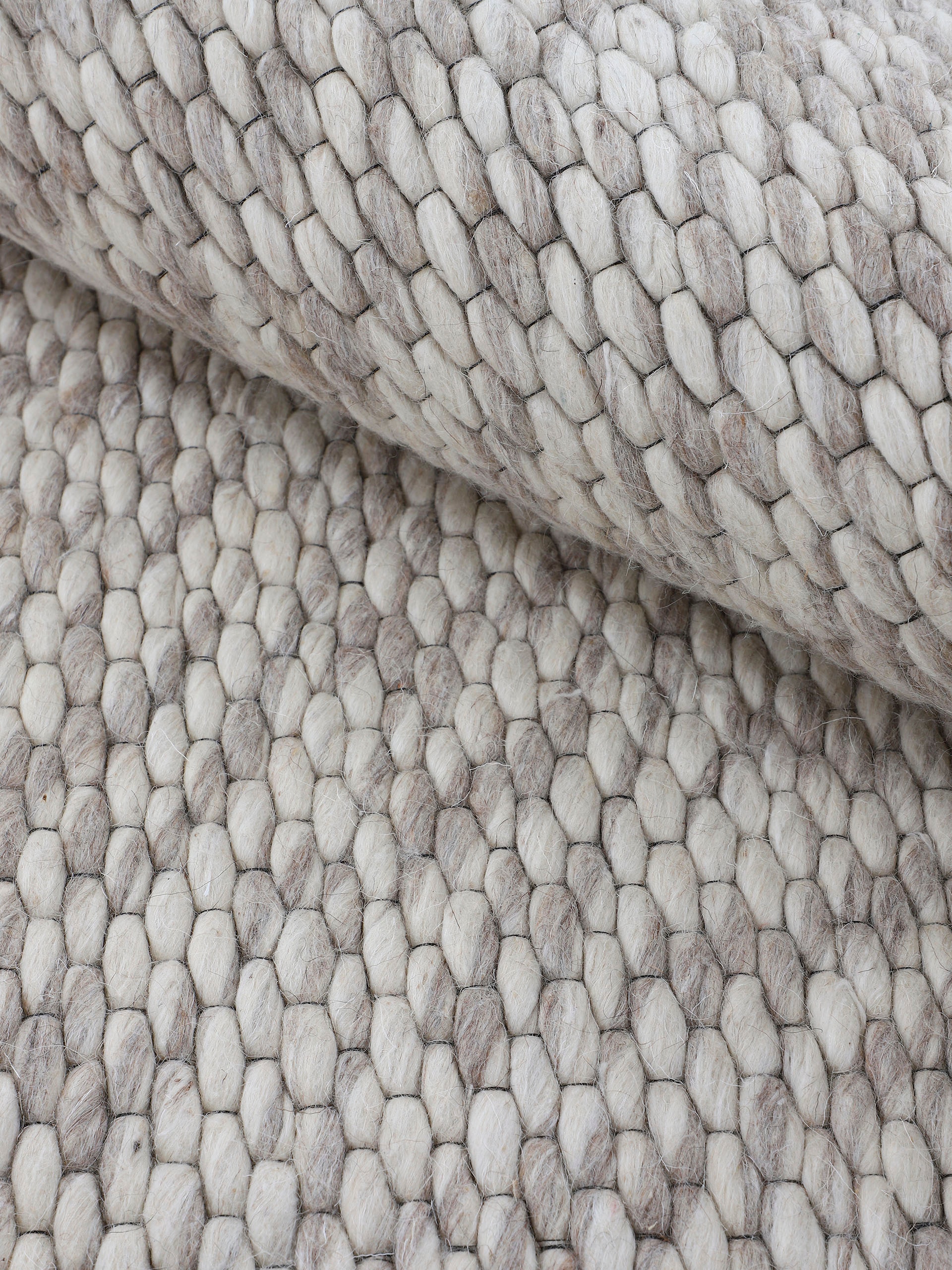 carpetfine Wollteppich »Sina«, rechteckig, Handweb Teppich, reine Wolle,  meliert, handgewebt, weich & kuschelig günstig kaufen