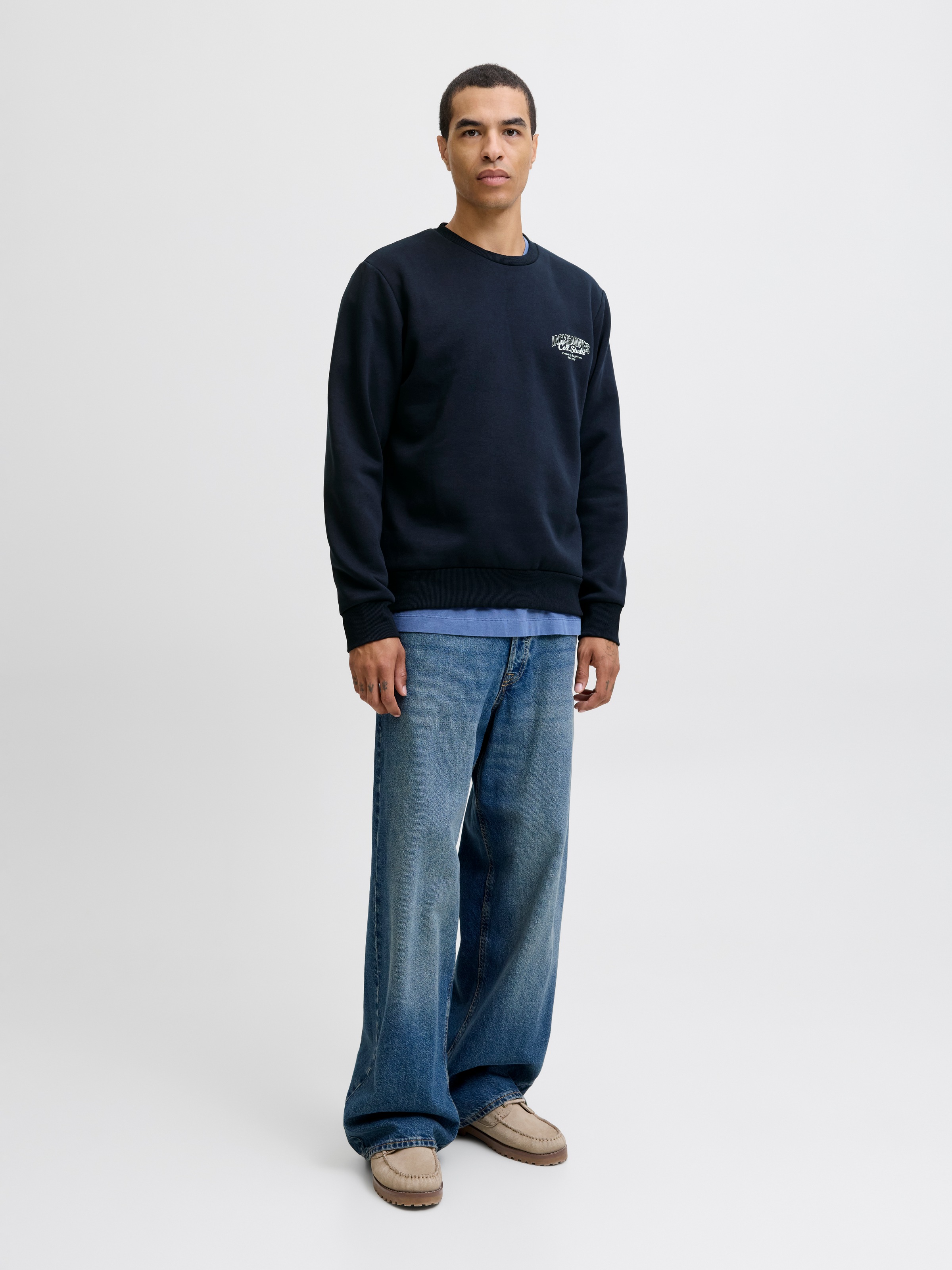 Jack & Jones Sweatshirt »JJMAKOTO SWEAT CREW NECK«
