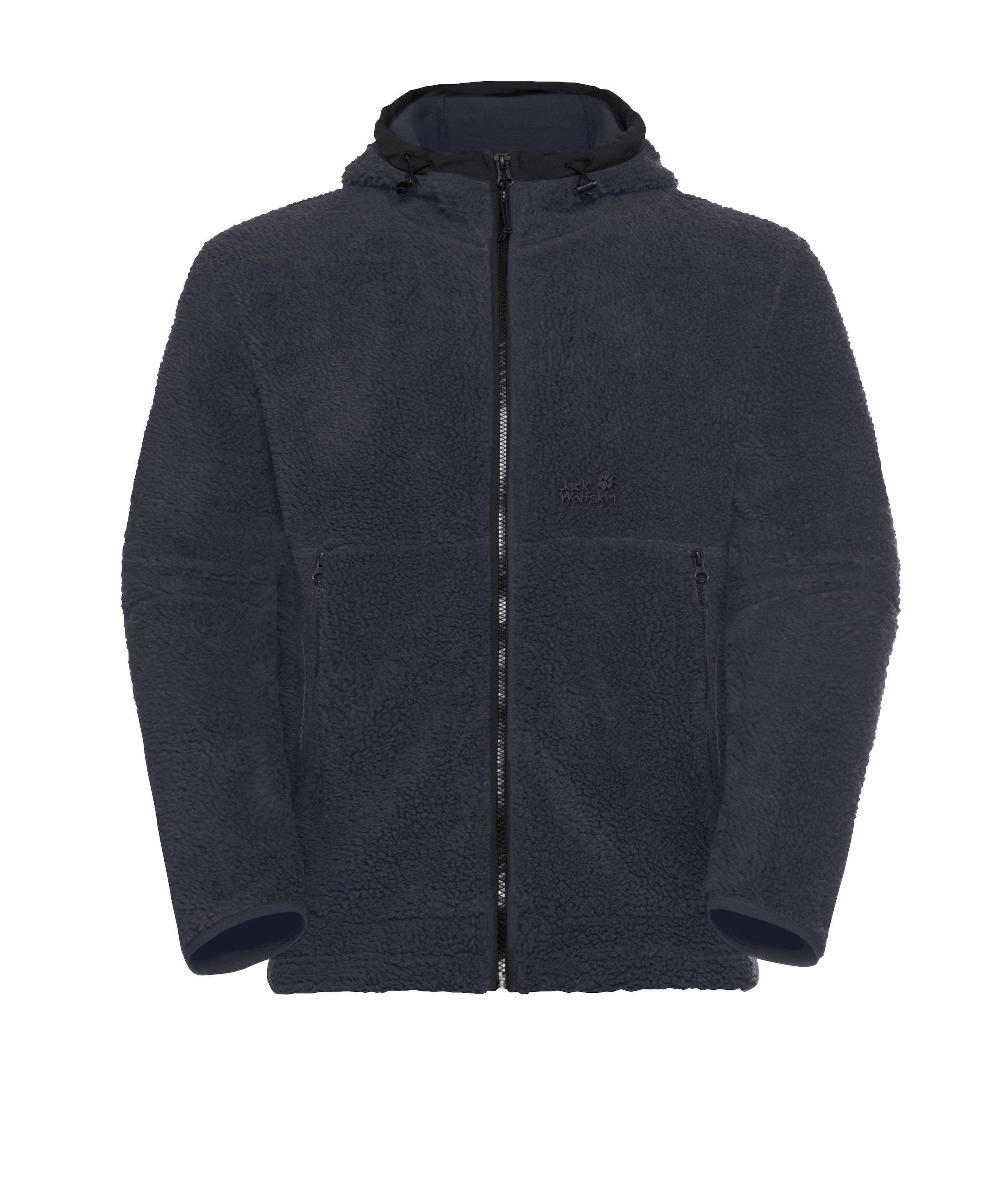 Jack Wolfskin Fleecejacke »STONE LITE HOODED JKT M«, Winddicht, atmungsaktiv, Übergangsjacke