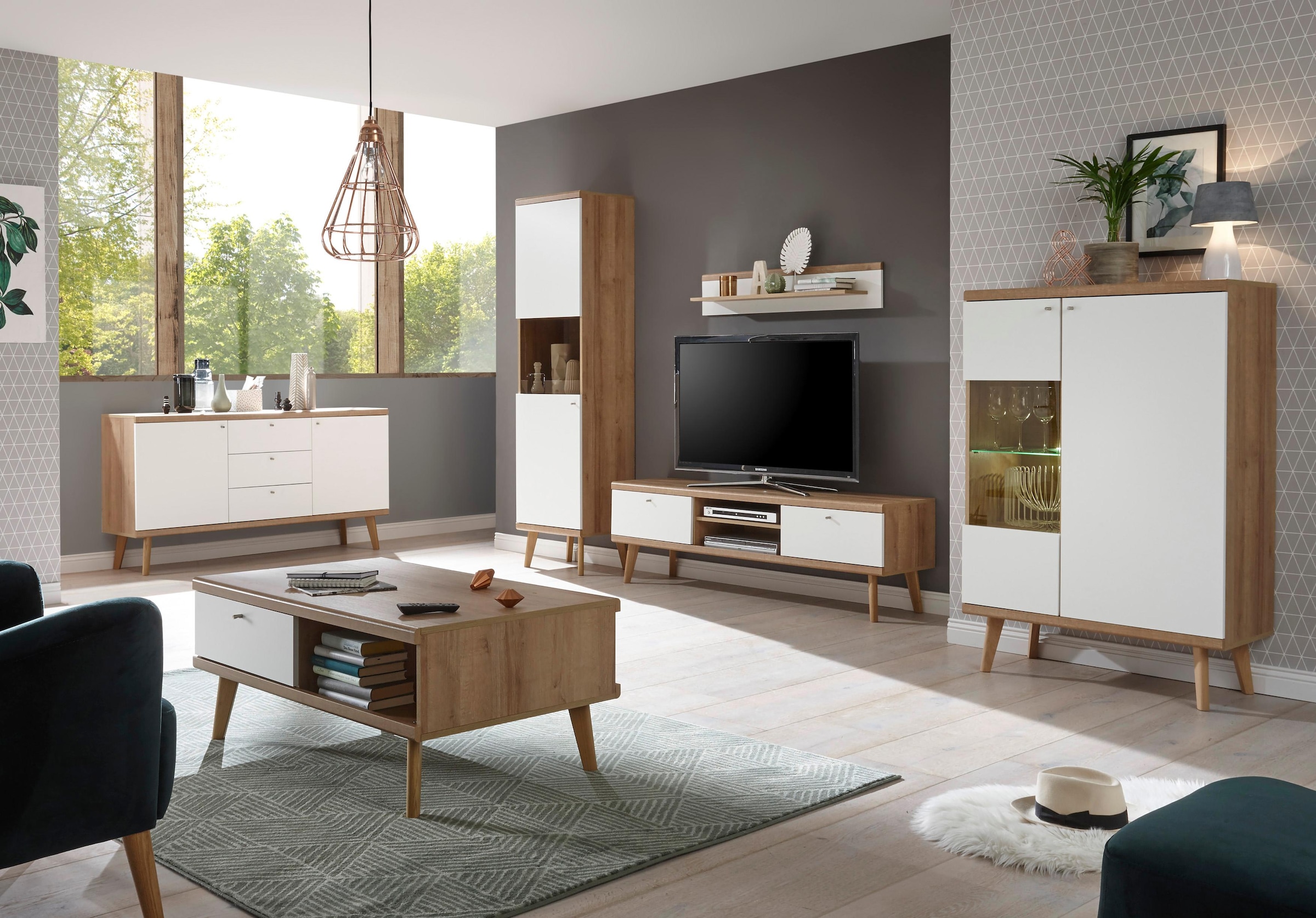 andas Vitrine »Merle«, Scandi jetzt Collection aus der Design, Höhe cm, kaufen Home freundin 197