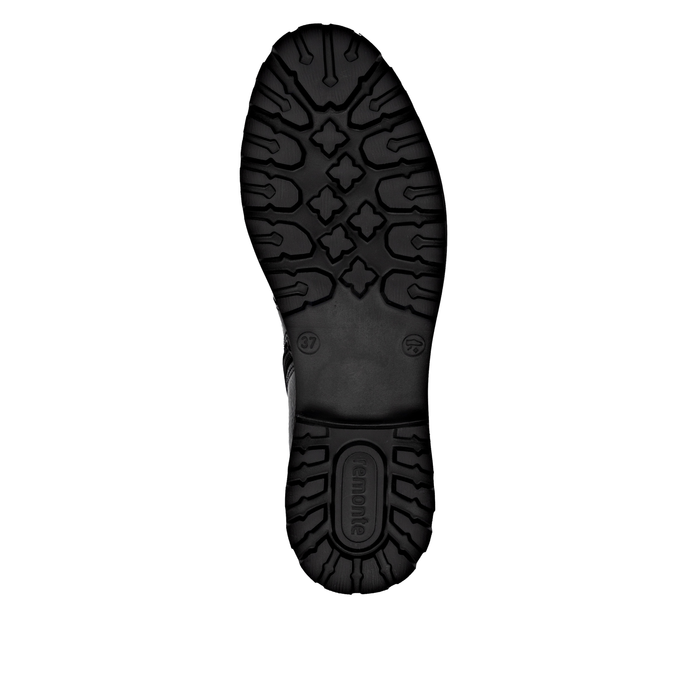 Remonte Schnürstiefelette  , Blockabsatz, Schnürboots im Kroko-Look, Innenreissverschluss