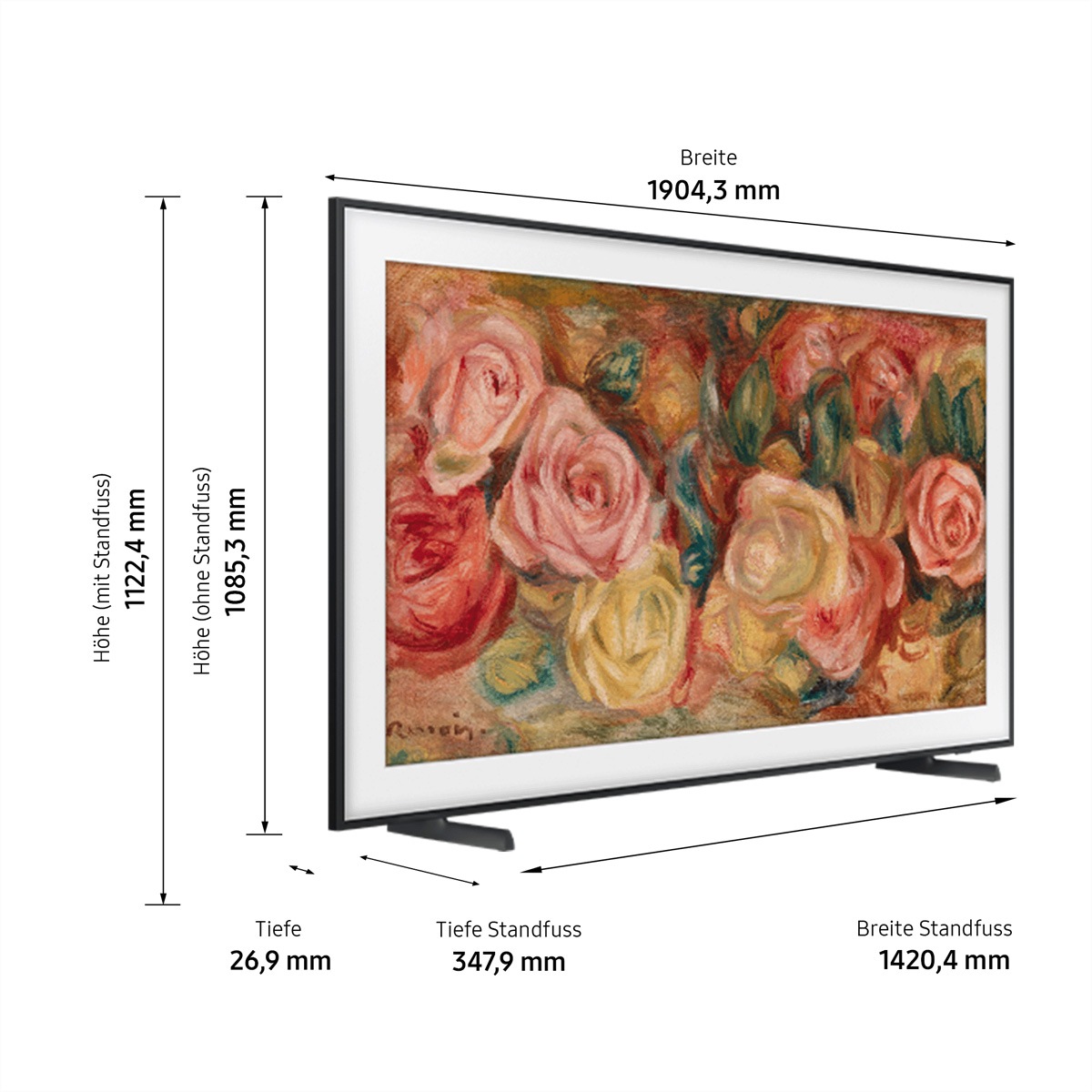 Samsung Fernseher »QE85LS03DAUXXN«, 4K