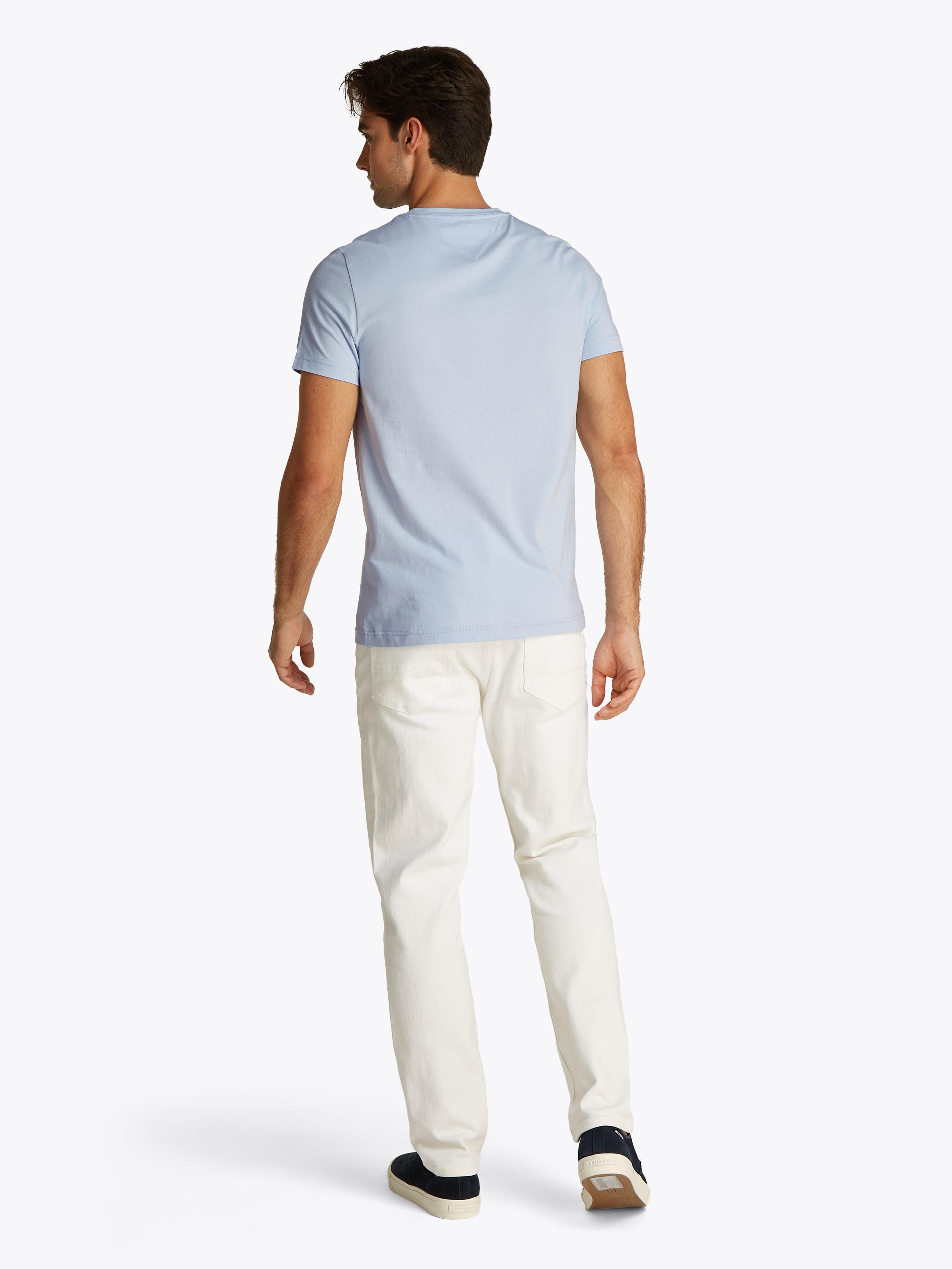 Tommy Hilfiger T-Shirt »TOMMY LOGO« aus reiner Baumwolle