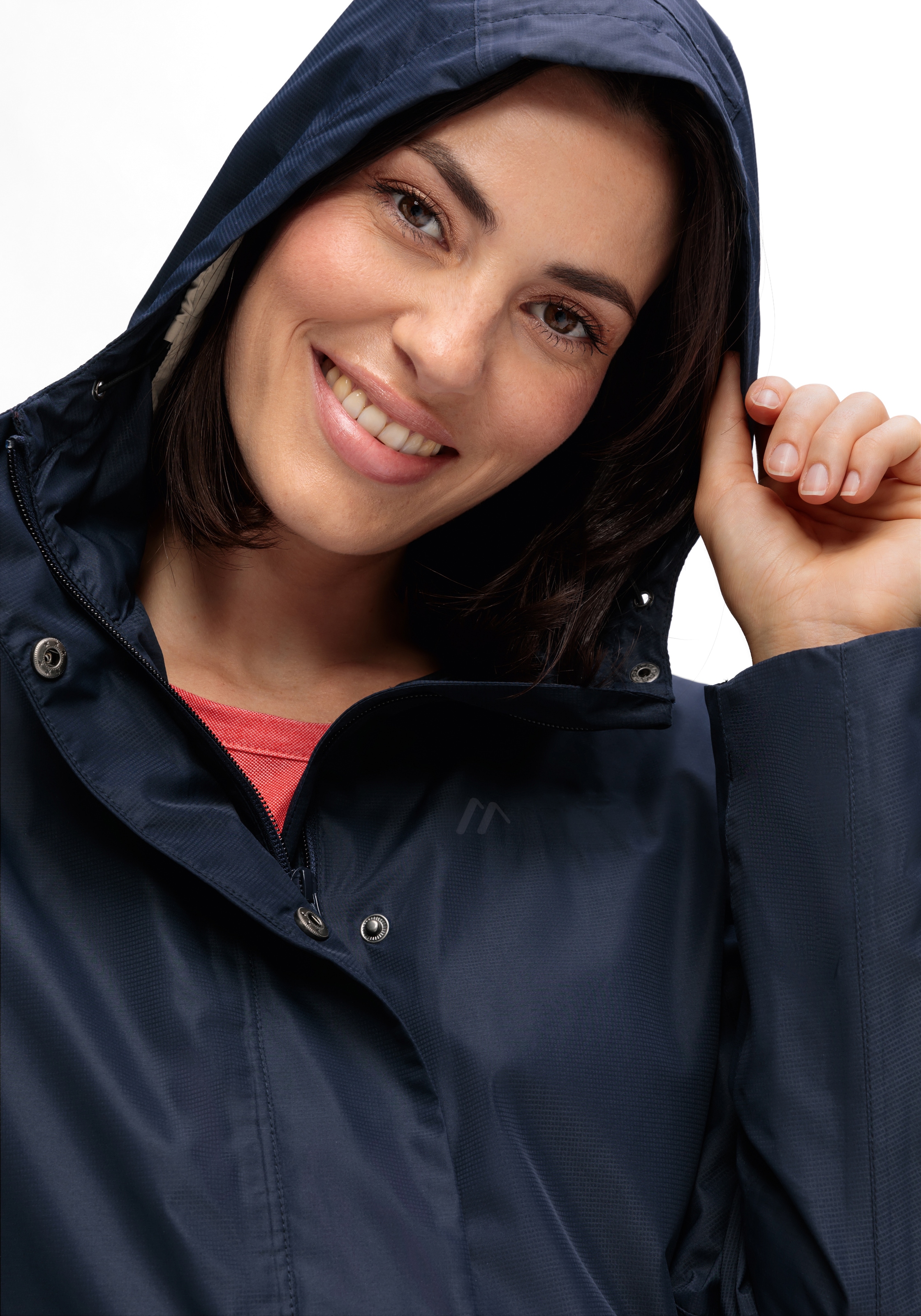Maier Sports Veste d'extérieur »Brocken Long W« Damen Jacke wasserdicht, Funktionsjacke 2 Taschen aussen + Innentasche