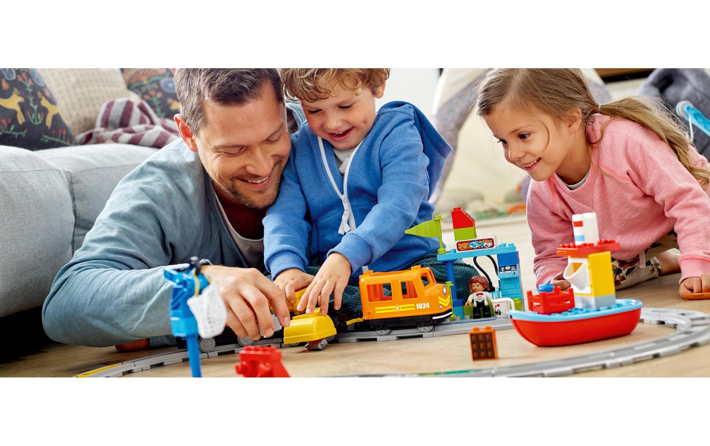 LEGO® Konstruktionsspielsteine »DUPLO Güterzug 10875«