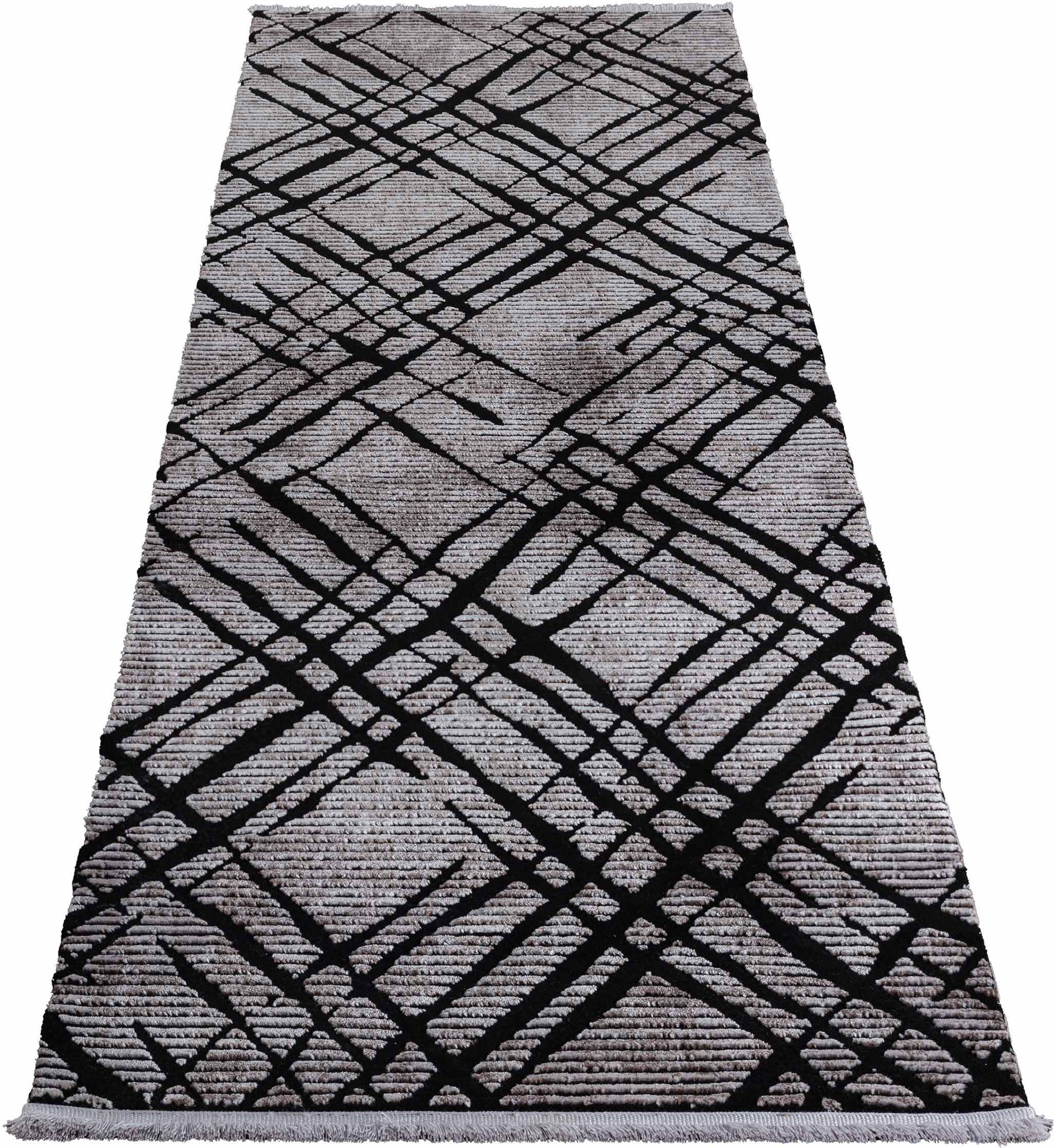 Image of Sehrazat Läufer »Glory 230«, rechteckig, 10 mm Höhe, Wohnzimmer, Kurzflor, Hoch-Tief-Struktur bei Ackermann Versand Schweiz