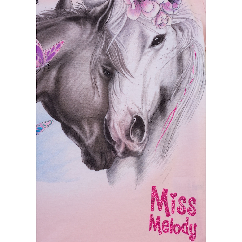 Miss Melody Rundhalsshirt