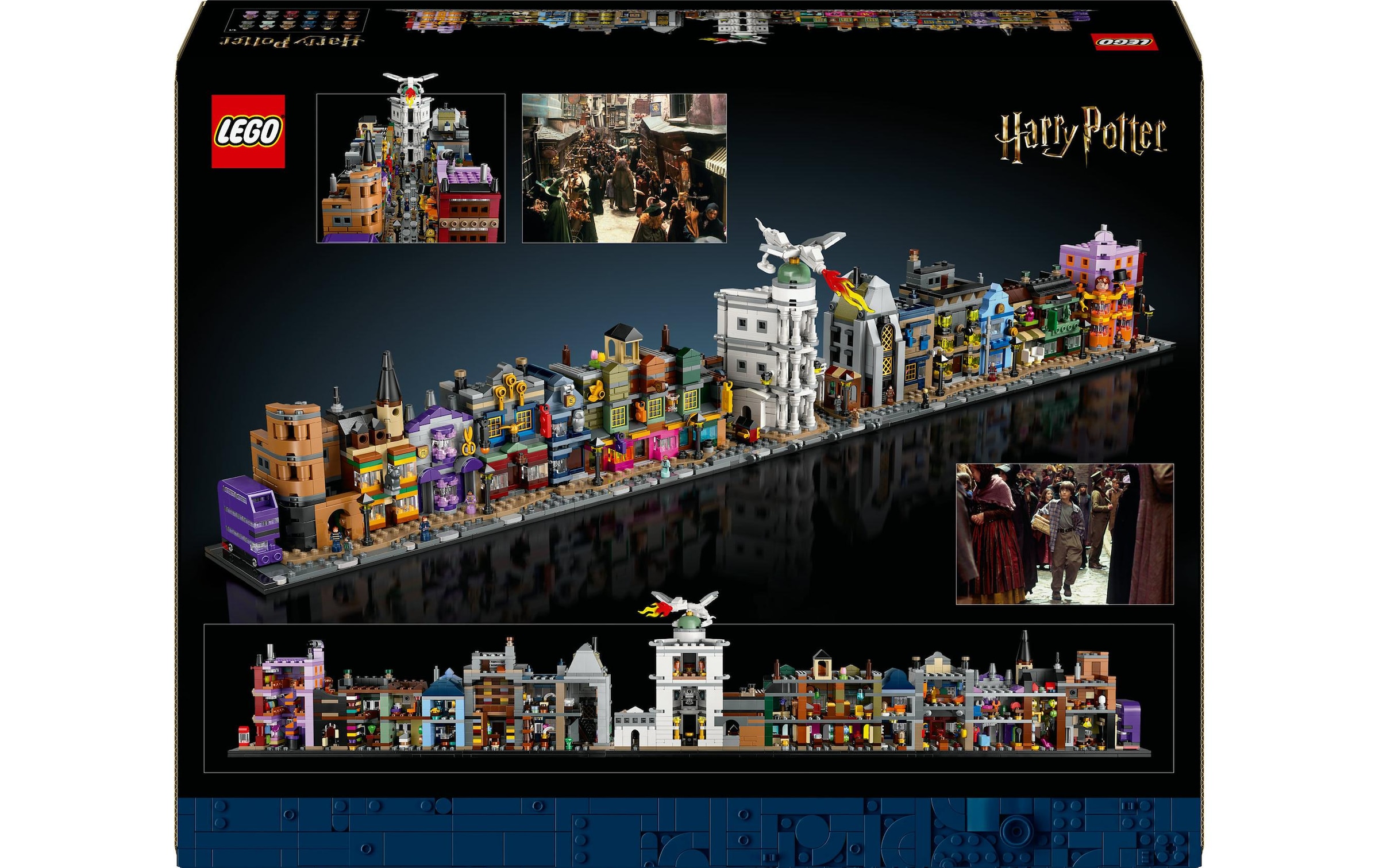 LEGO® Spielbausteine »Harry Potter Die Zauberläden der Winkelgasse 76444«, (2750 St.)