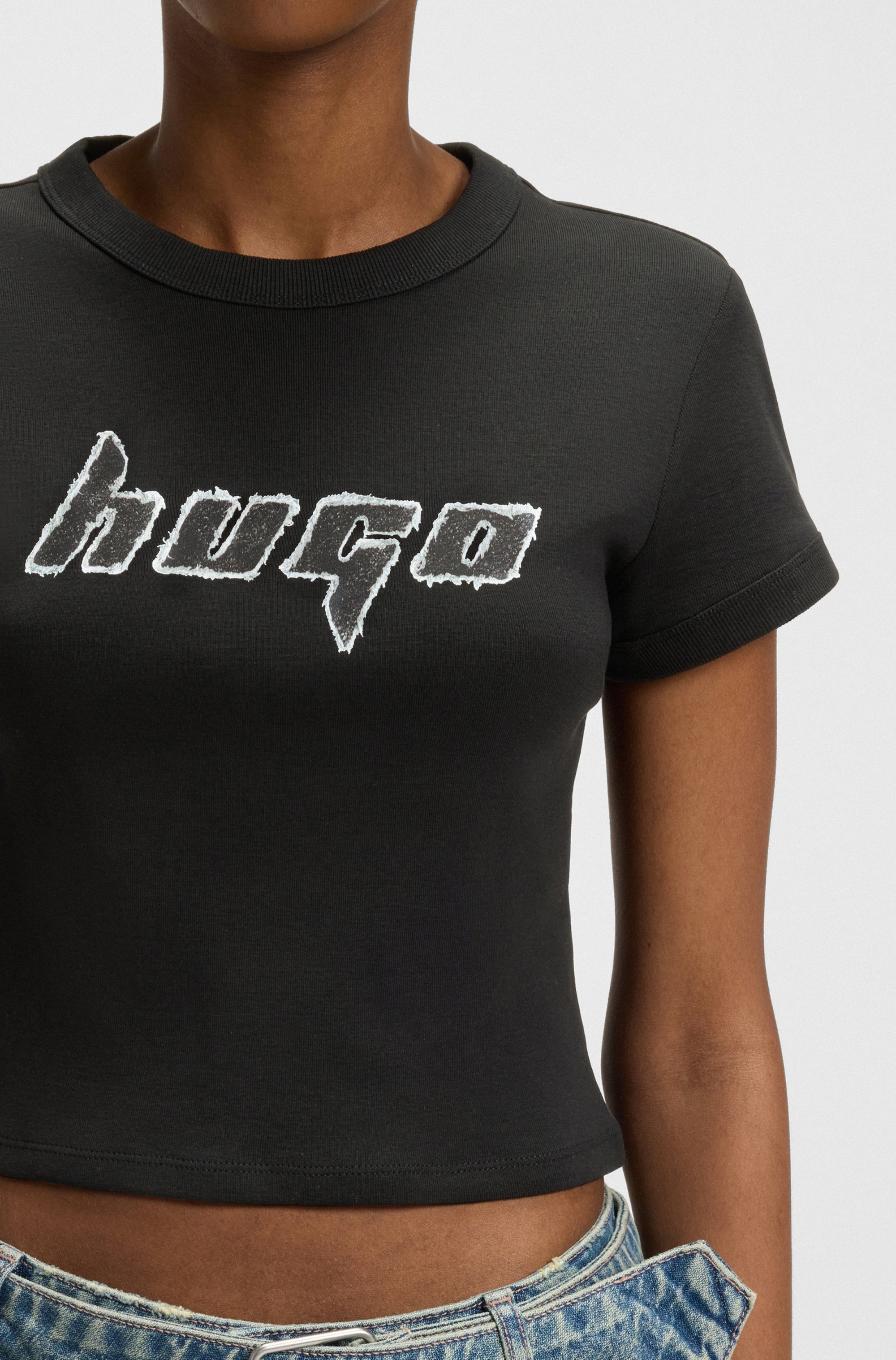 HUGO Blue T-shirt »Dalia« mit Grafik-Artwork