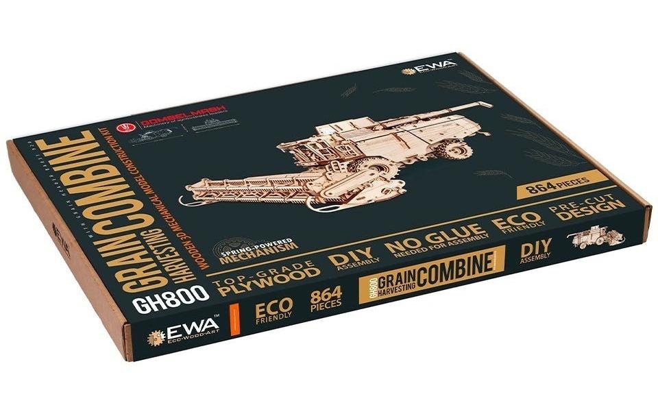   Modellbausatz »Eco-Wood-Art Mähdrescher GH800« 864 Stk. tlg.
