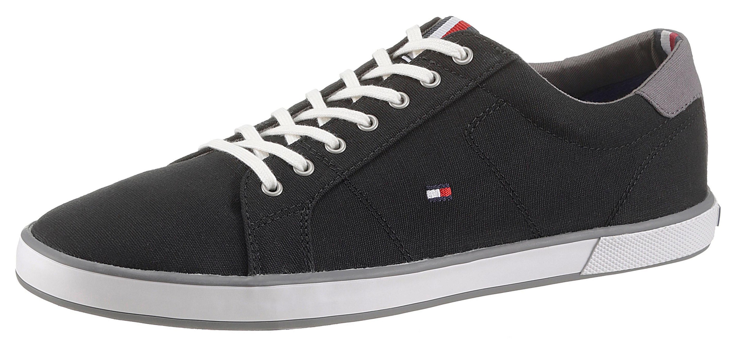 Image of Tommy Hilfiger Sneaker "H2285ARLOW 1D", Freizeitschuh, Halbschuh, Schnürer mit seitlicher Flaggen-Stickerei