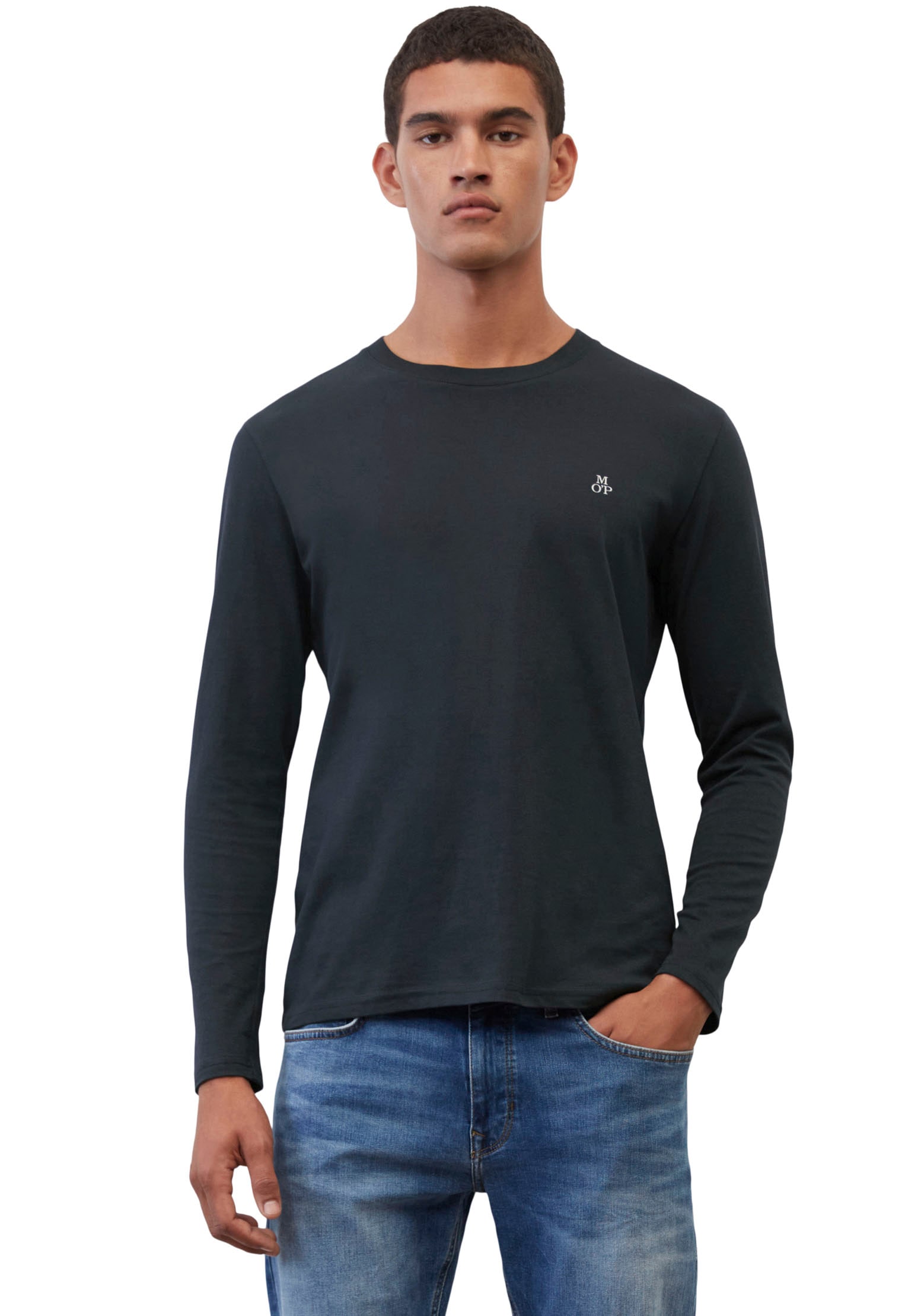 Image of Marc OPolo mit dezentem Logo-Print vorne