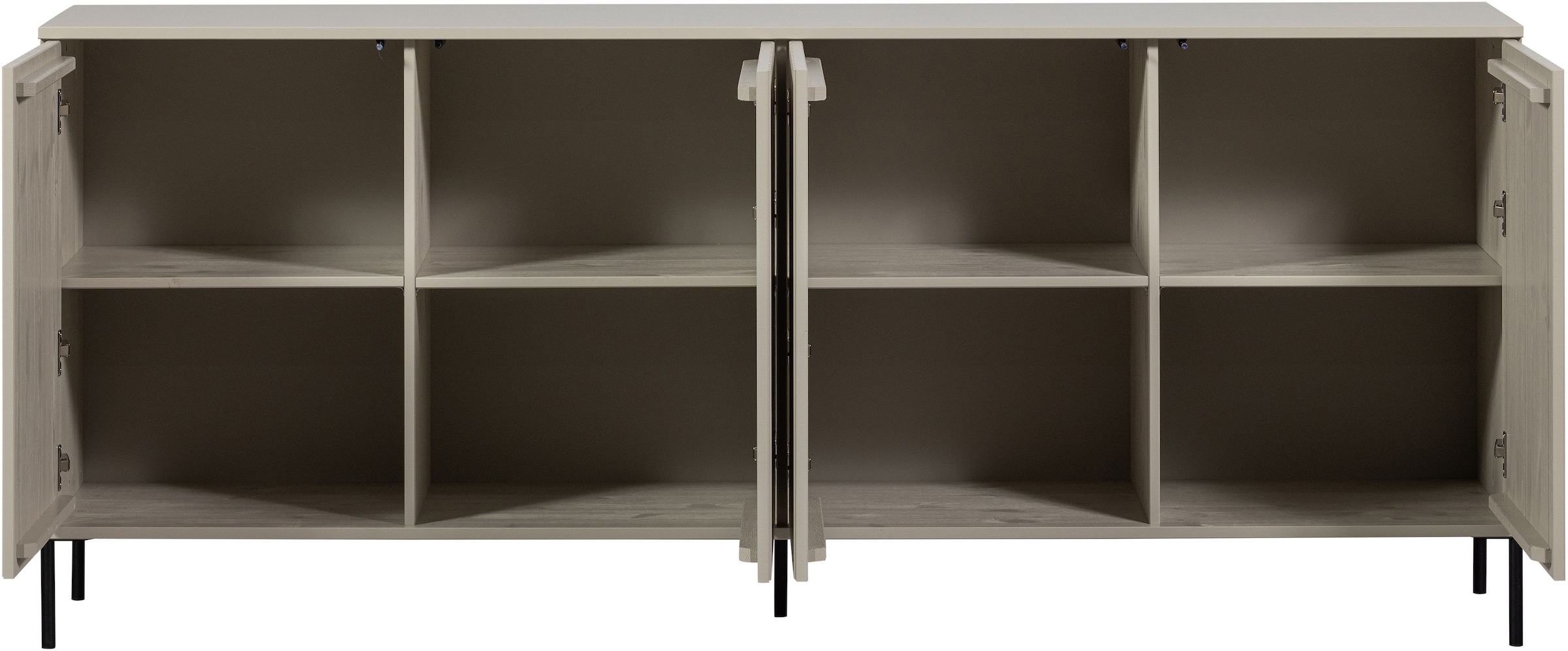 WOOOD Sideboard »Gravu« New Gravure Sideboard von WOOOD, elegantes Design und viel Stauraum