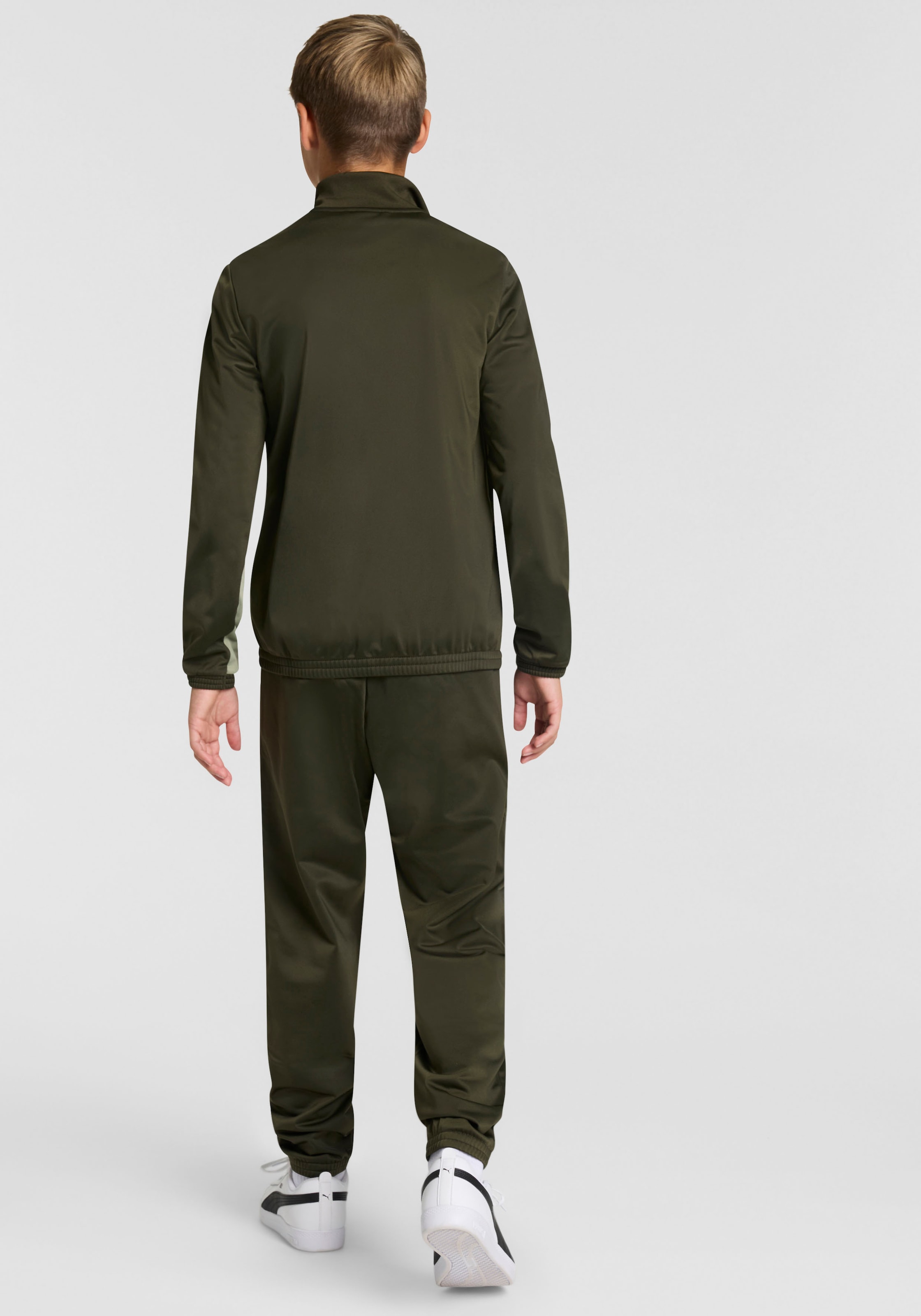PUMA Trainingsanzug »POLY COLORBLOCK SUIT B«, (2 tlg.)
