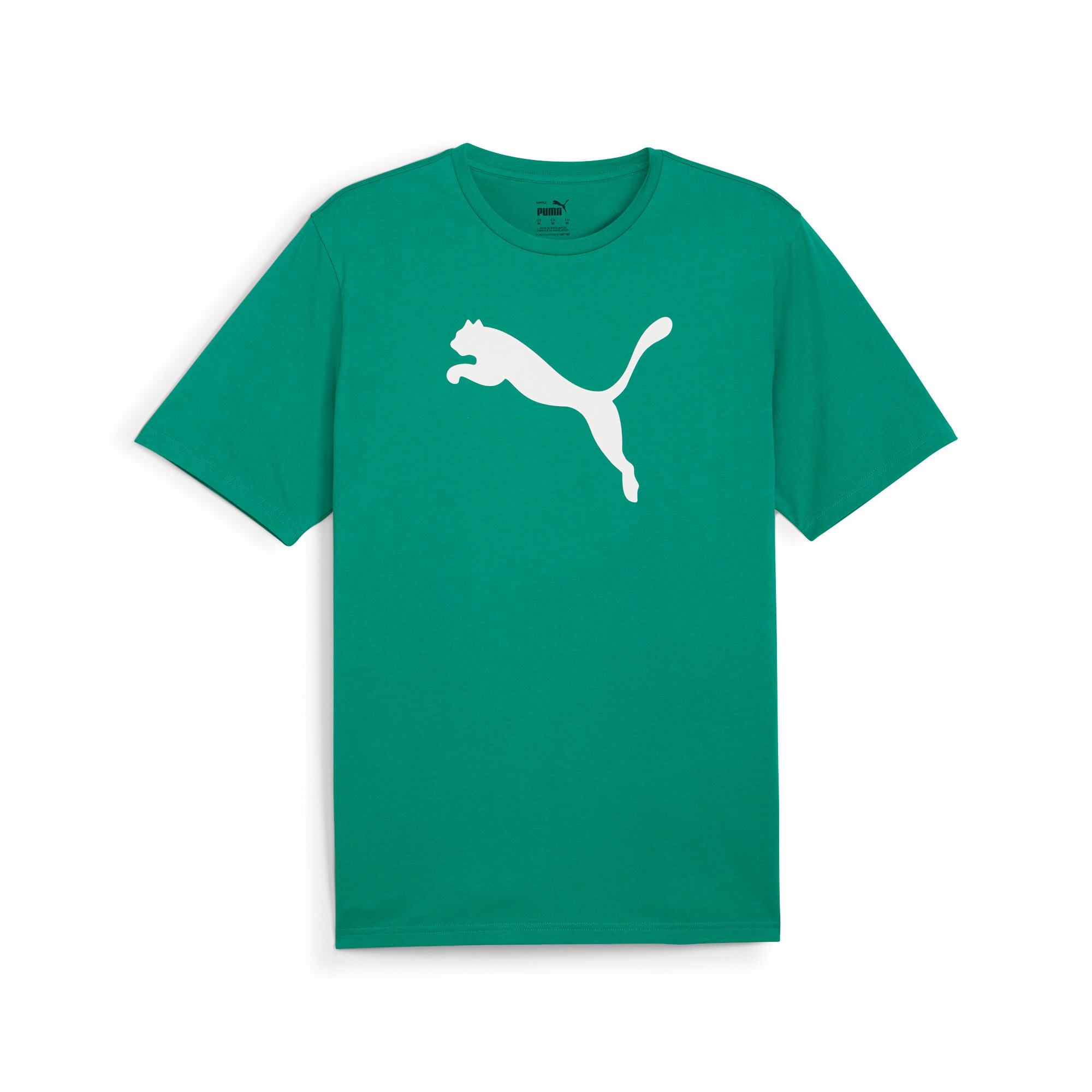 PUMA Fussballtrikot »TEAMRISE LOGO JERSEY COTTON« für Fussball, Kurzarm, sportlicher Stil, aus Baumwolle