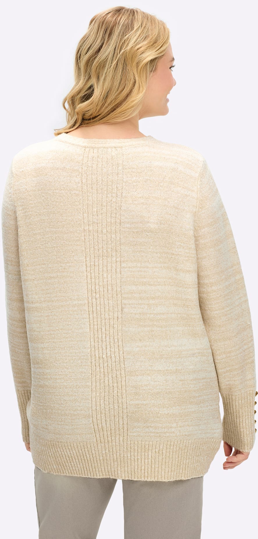 sheego by Joe Browns Pull col V »Pullover«