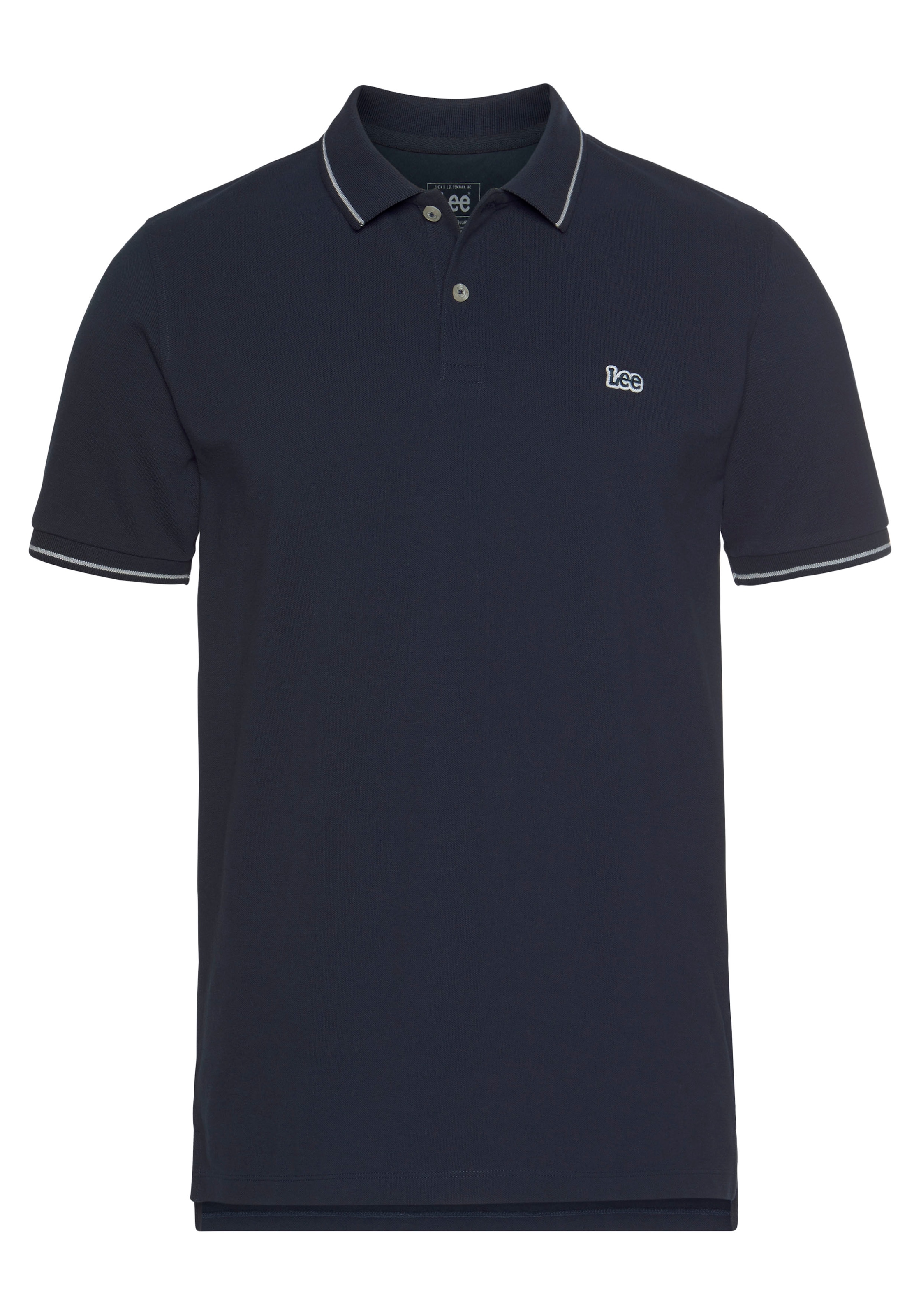 Lee® Poloshirt, Piqué- Qualität